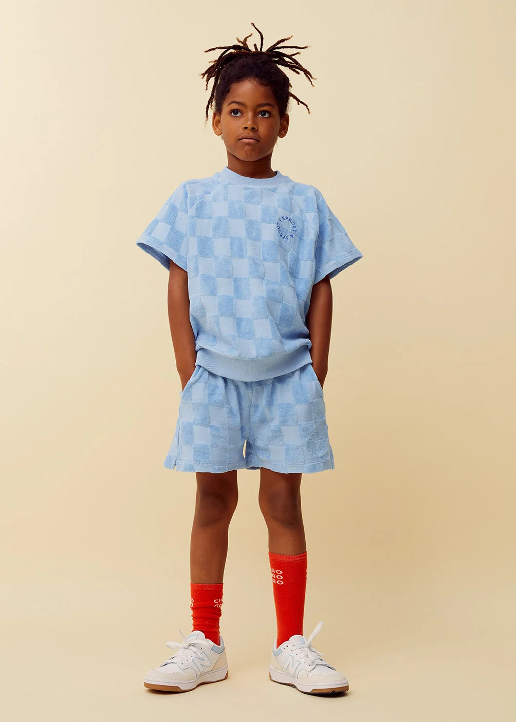 Sproet & Sprout Raglan Terry Blocks Shirt