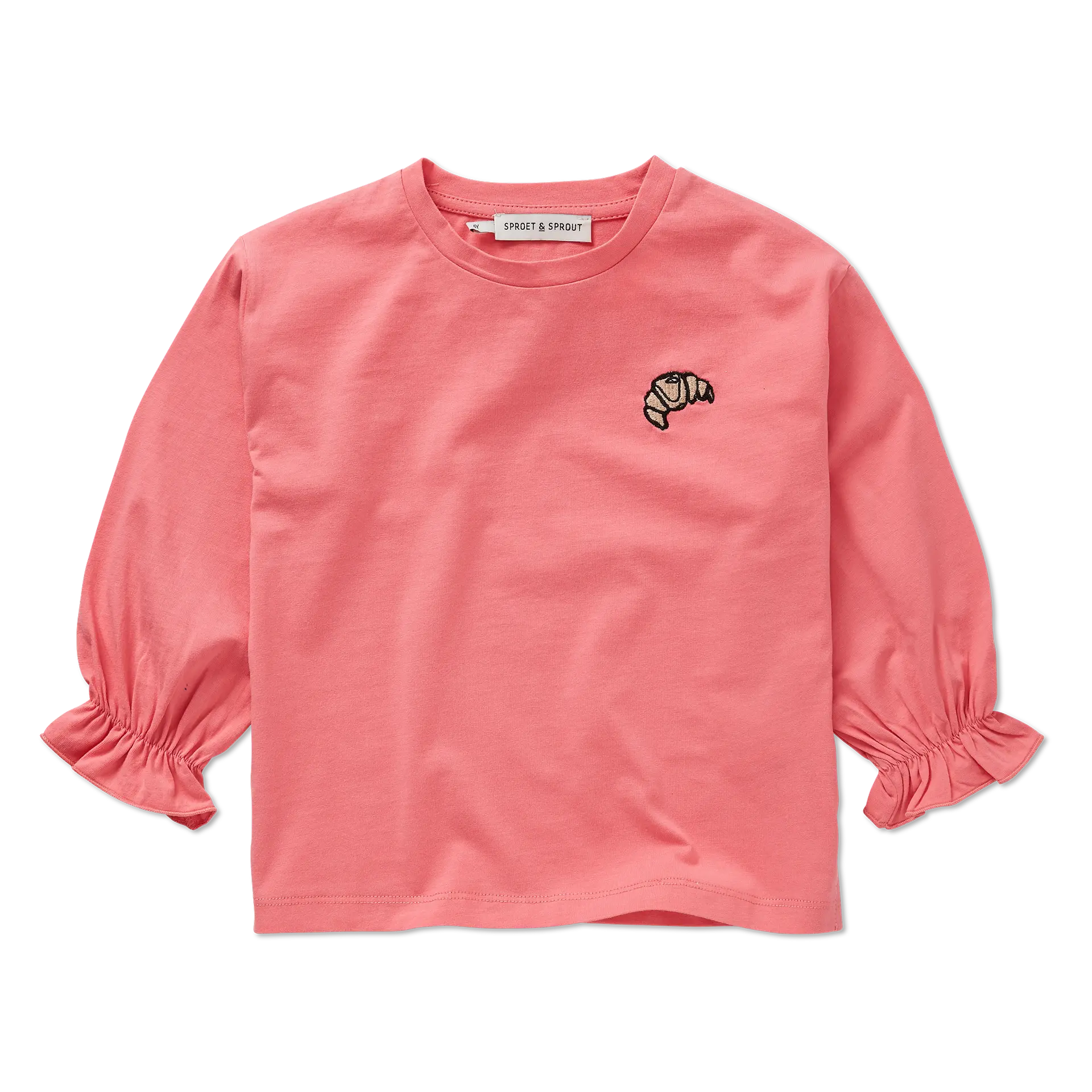 Sproet & Sprout T-shirt Girls LS Croissant