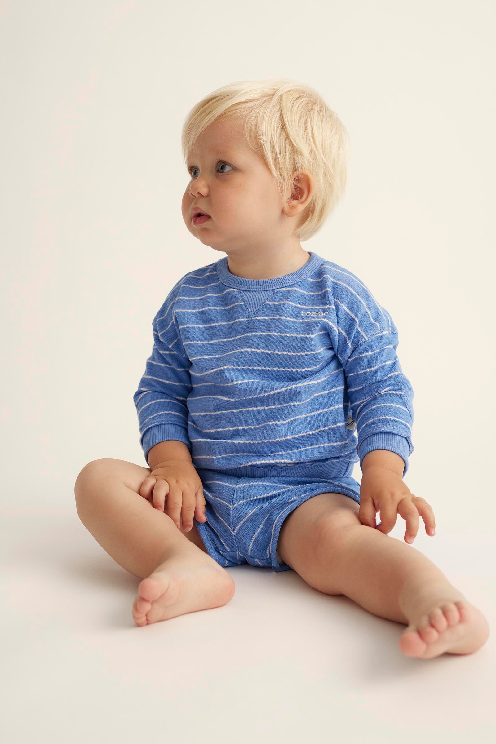 My Little Cozmo Stripe Baby Sweater