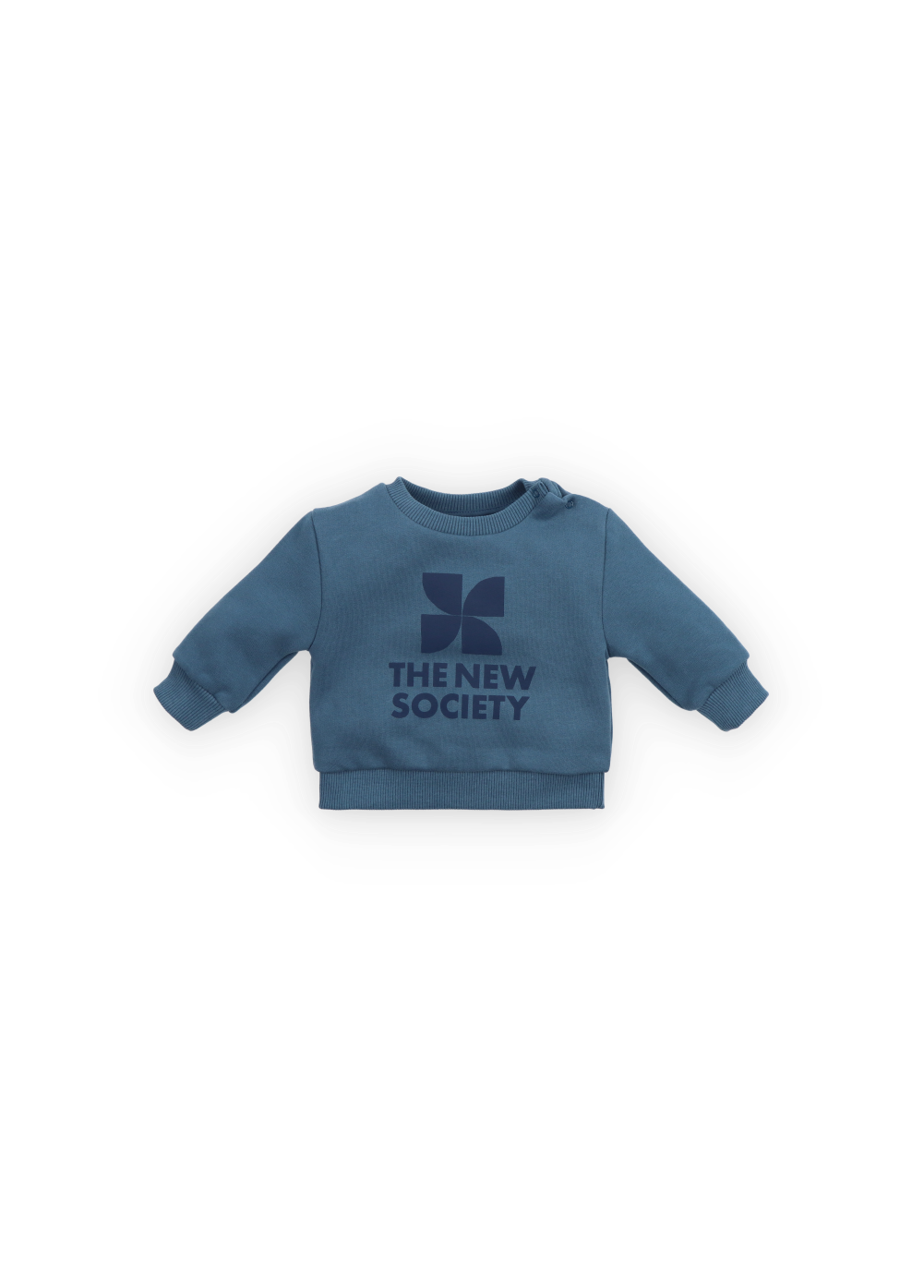 The New Society Sweatshirt Void Blue Baby