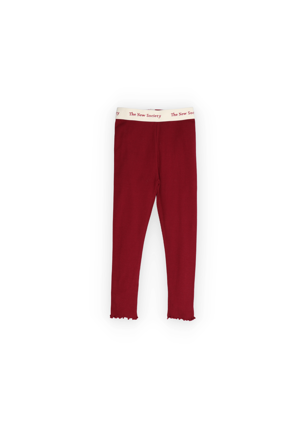 The New Society Rib Legging Plum Fantasy