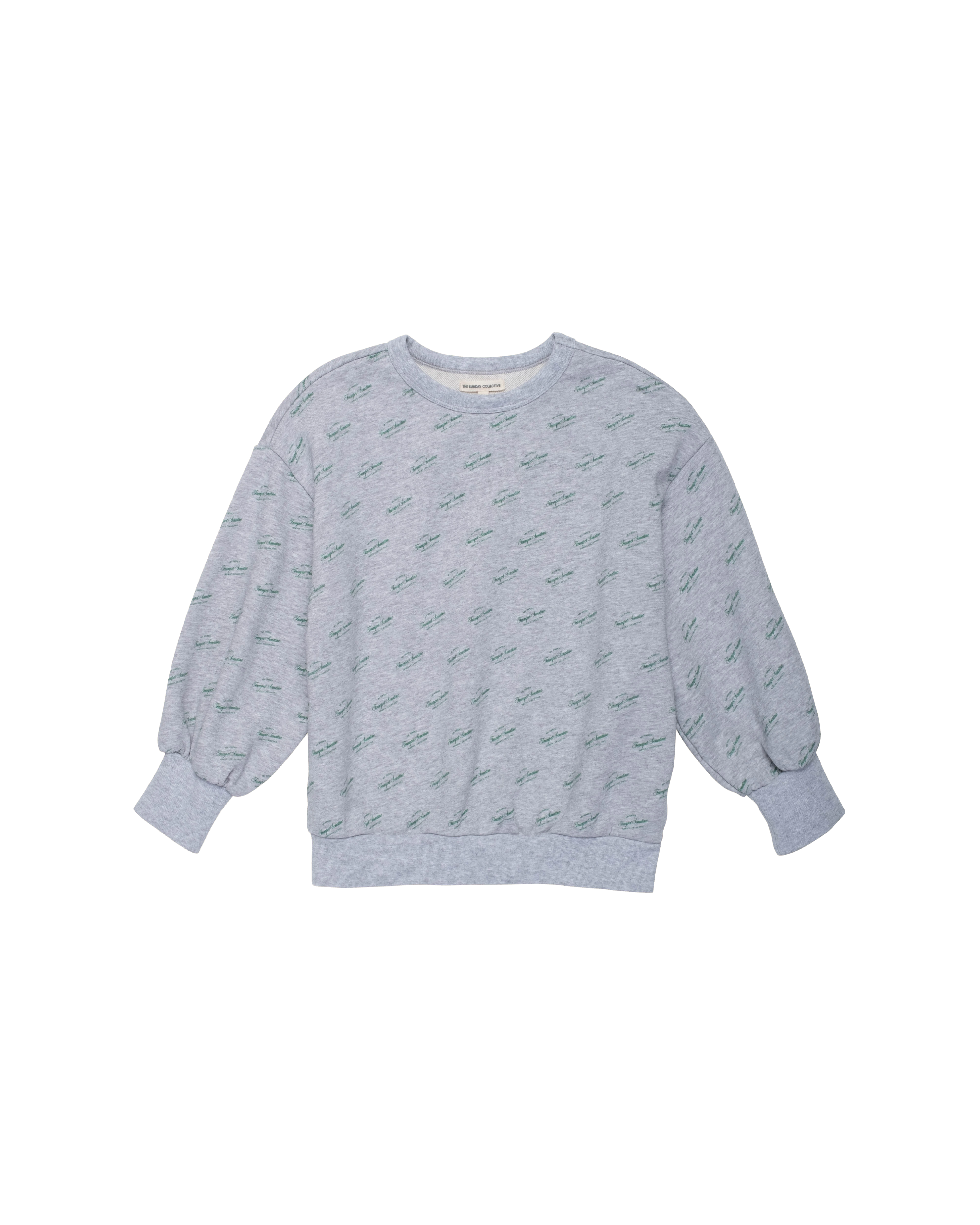The Sunday Collective Organic Weekend Sweatshirt in Heather Grey