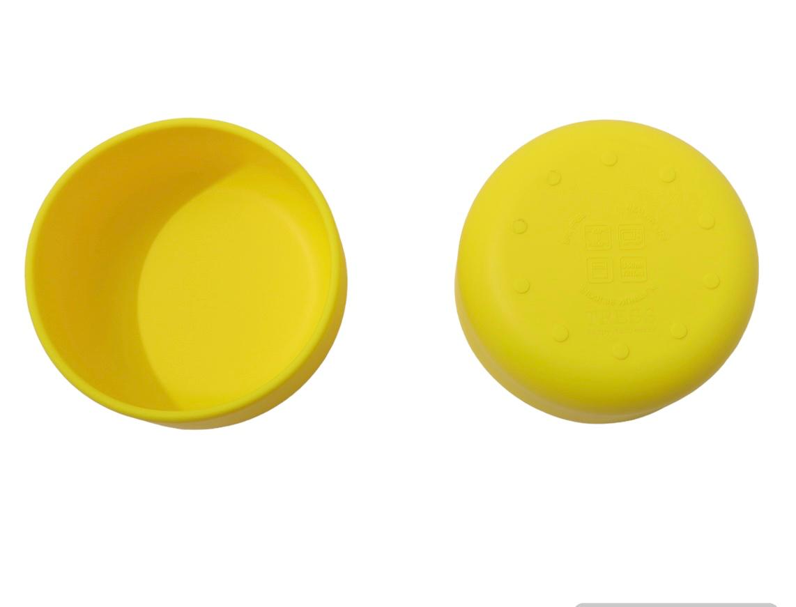 Tress Tableware Bowl Smile Yellow