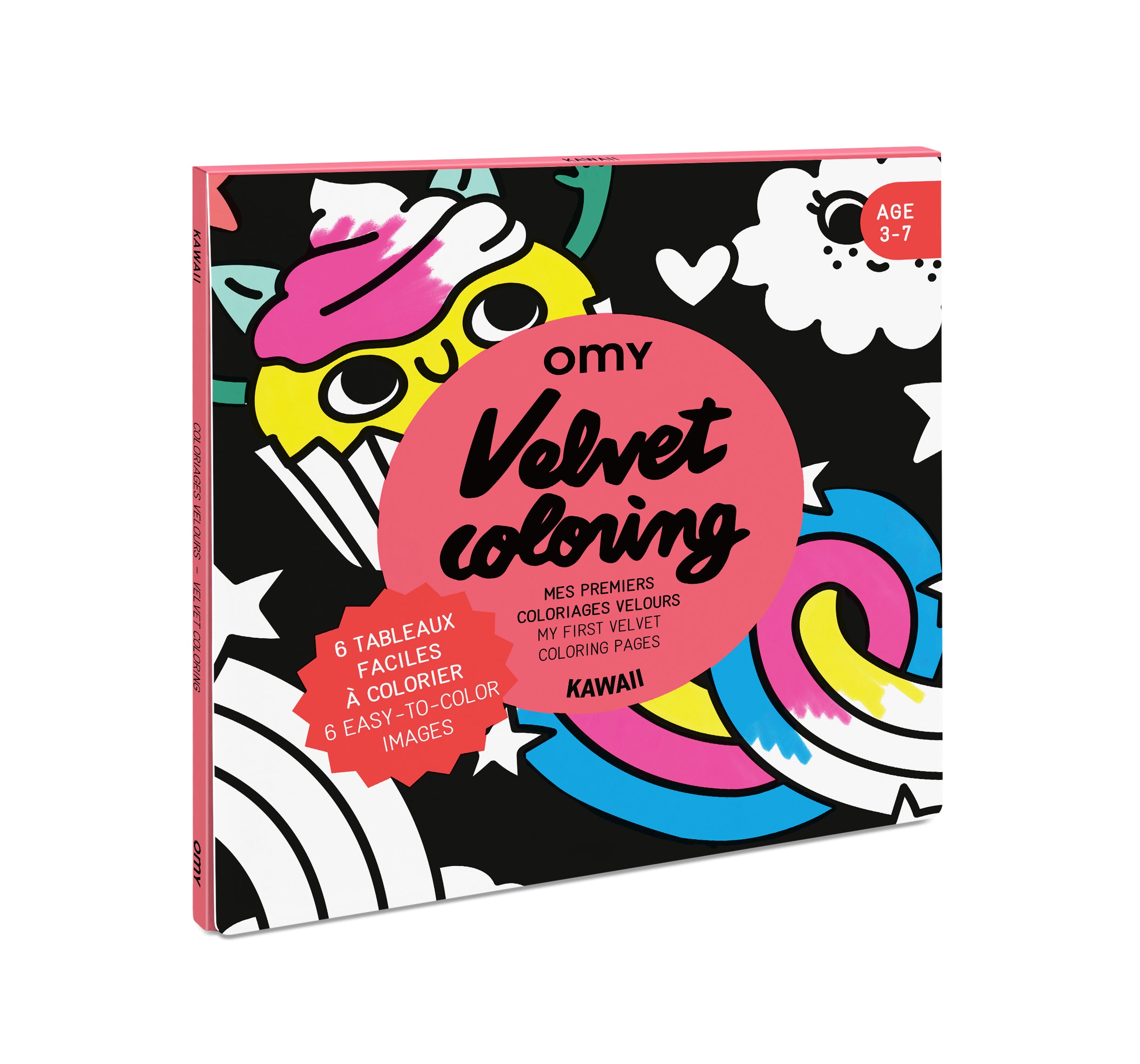 Omy Velvet Coloring Kawaii