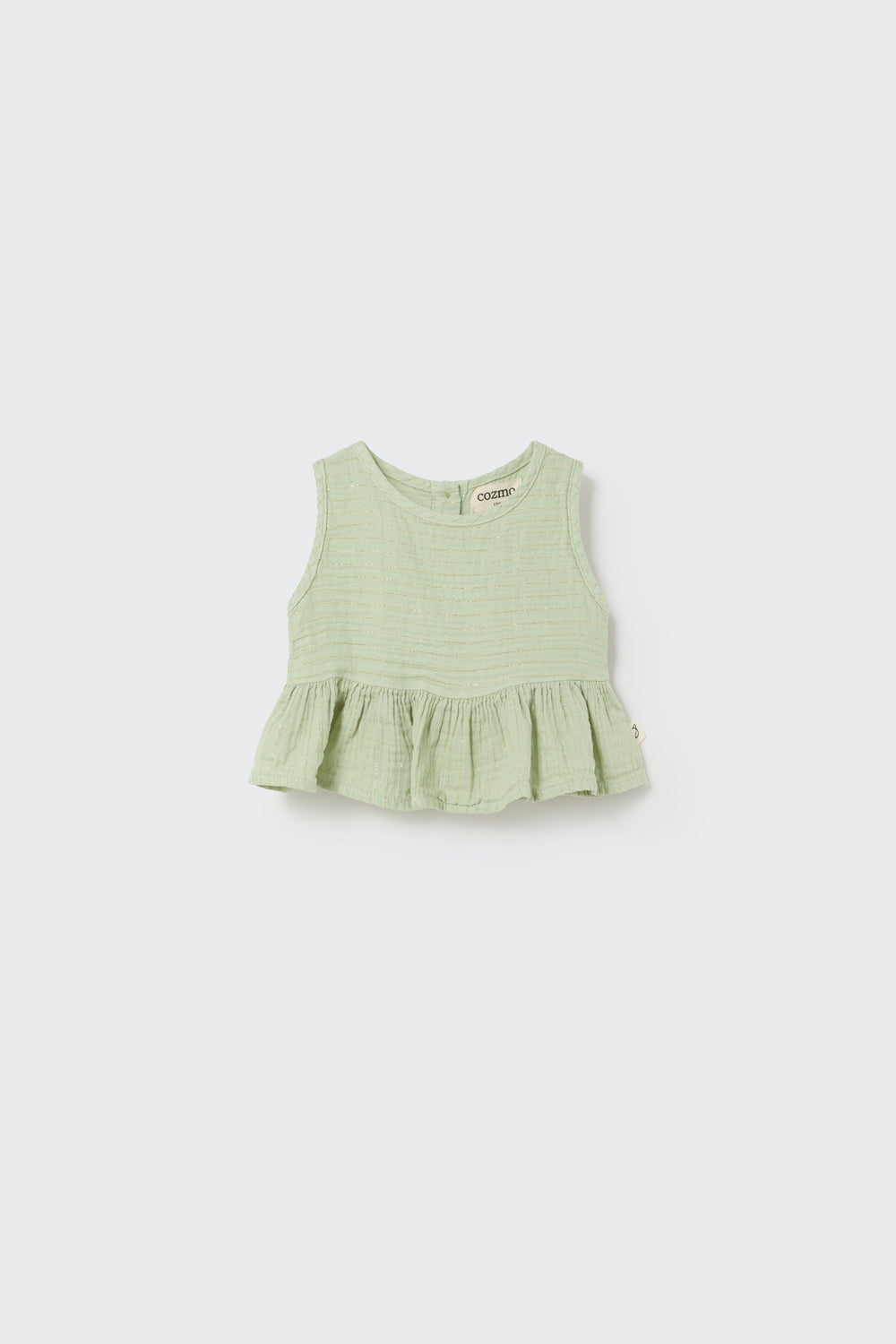 My Little Cozmo Mouwloze Groene Top Girls