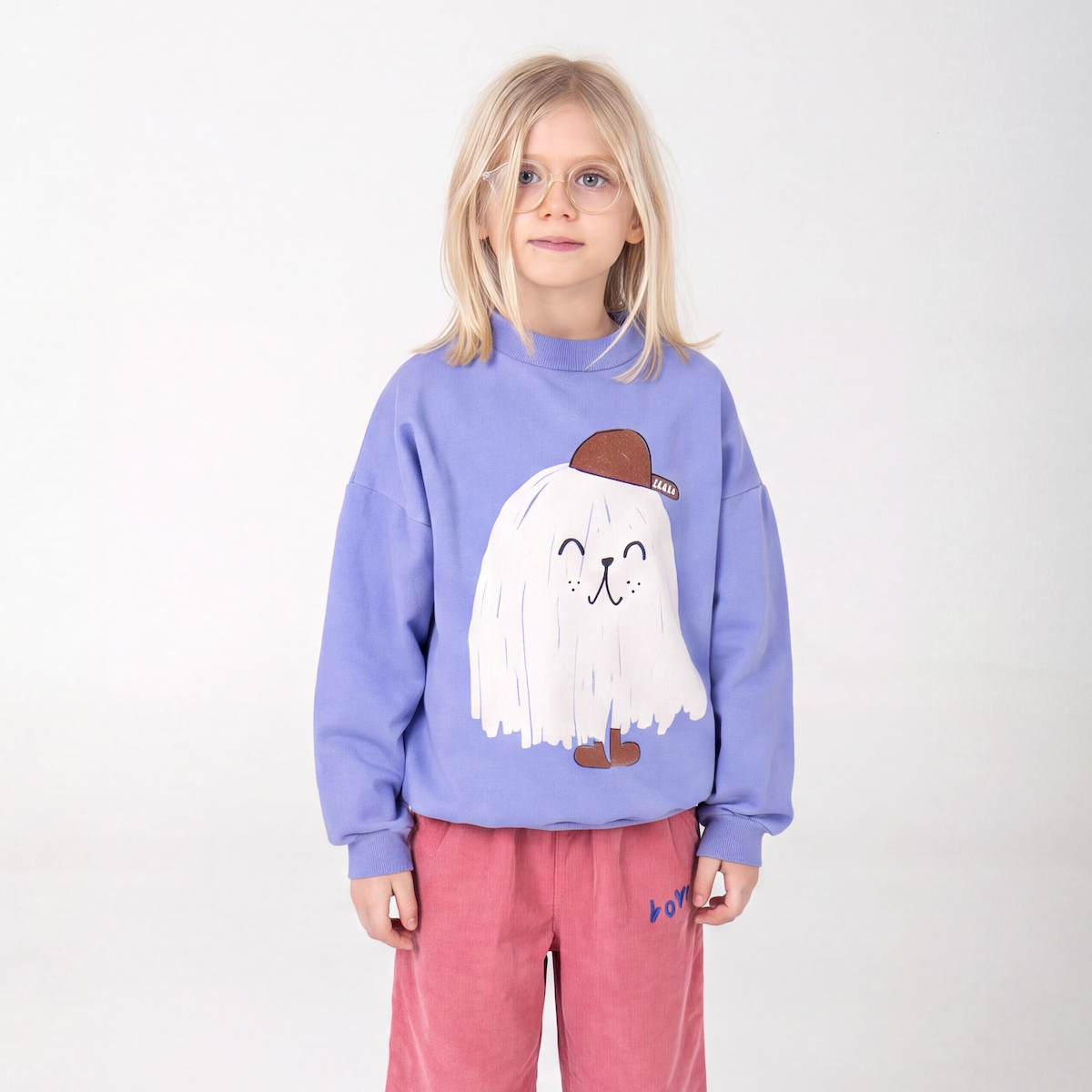 Lötiekids Good Monster Sweatshirt Lavender