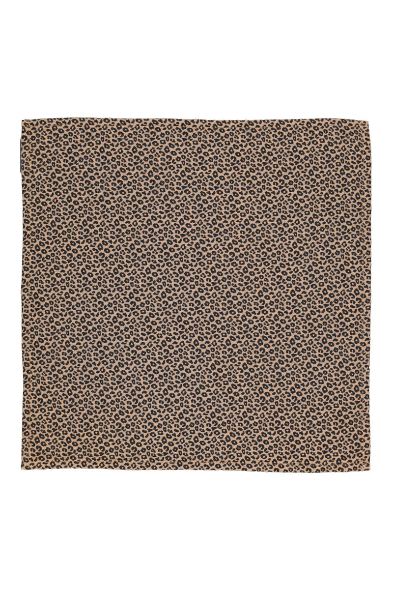 Piupiuchick Bandana Brown W/Animal Print