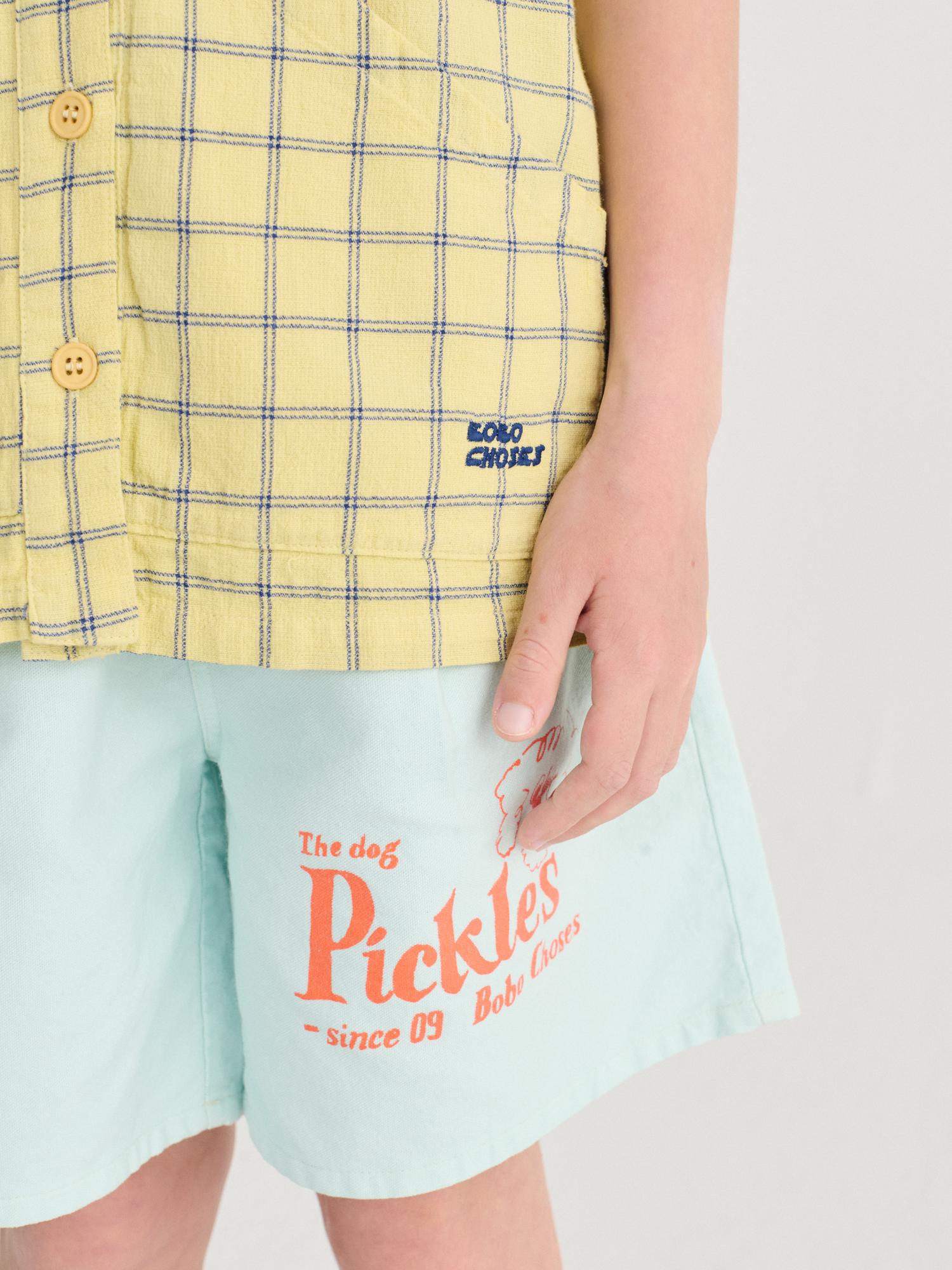 Bobo Choses Pickles The Dog Woven Bermuda Short