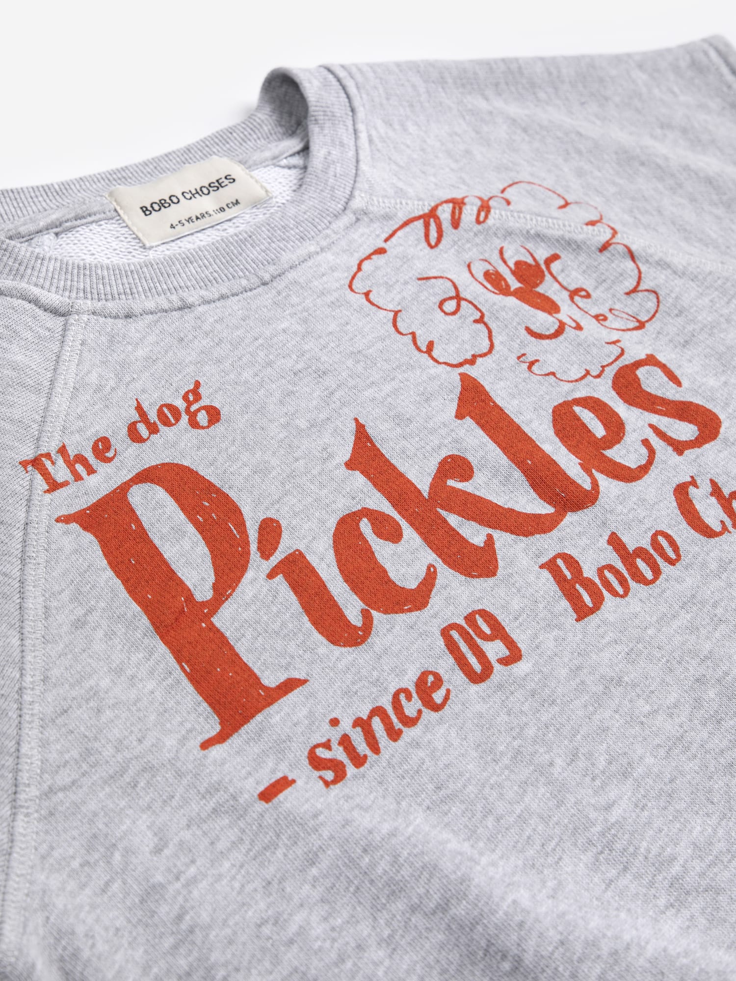 Bobo Choses Pickles The Dog Sleeveless Sweatshirt