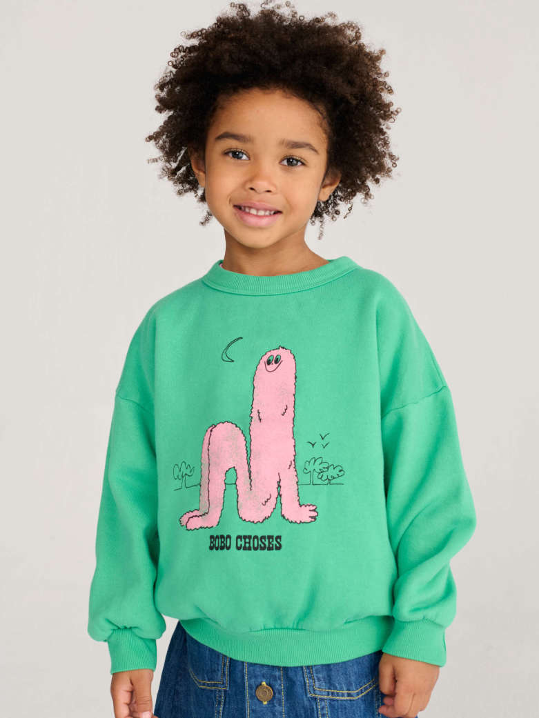 Bobo Choses Long Puff Sweatshirt