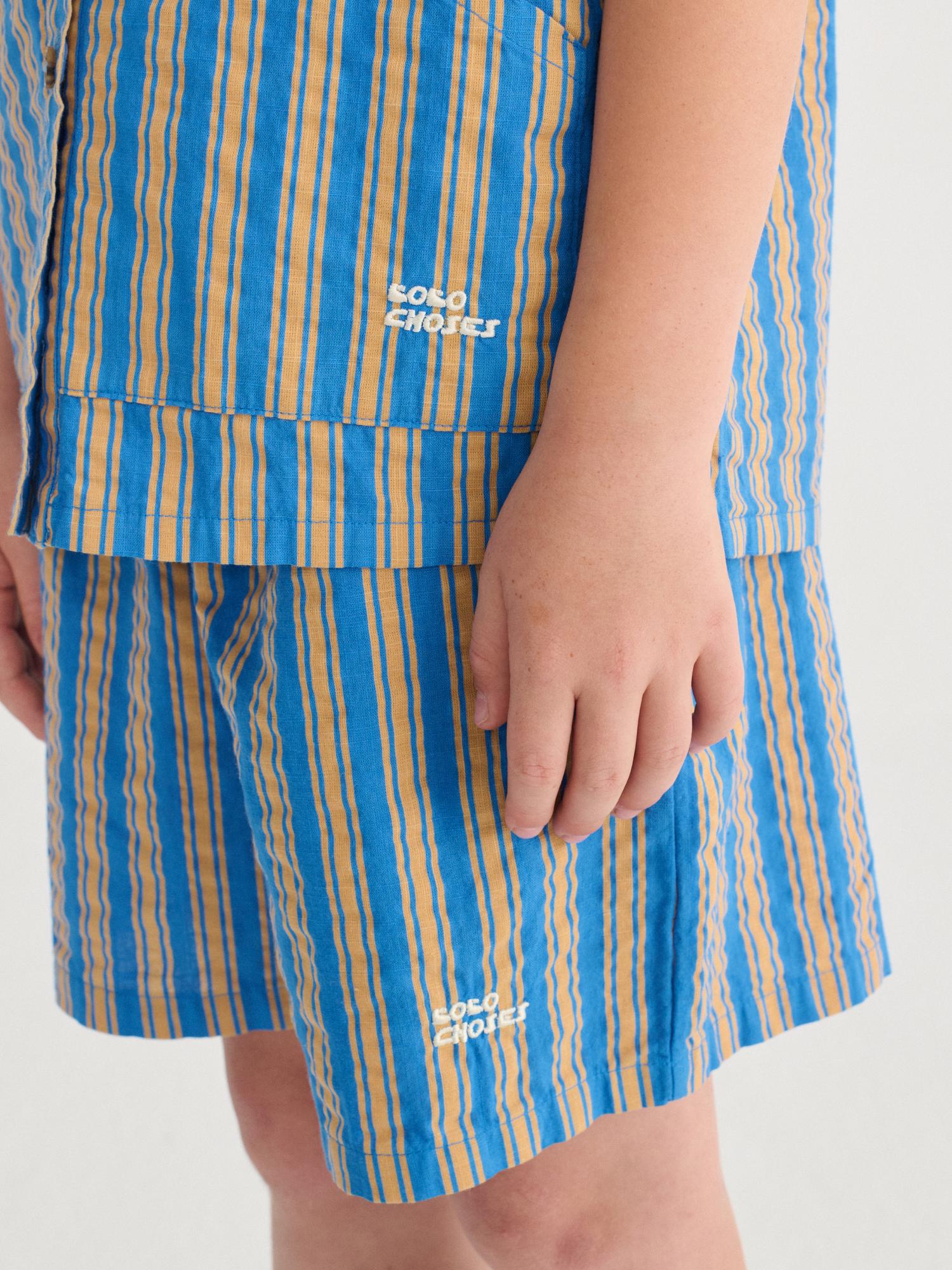 Bobo Choses New Hairline Denim Bermuda Short