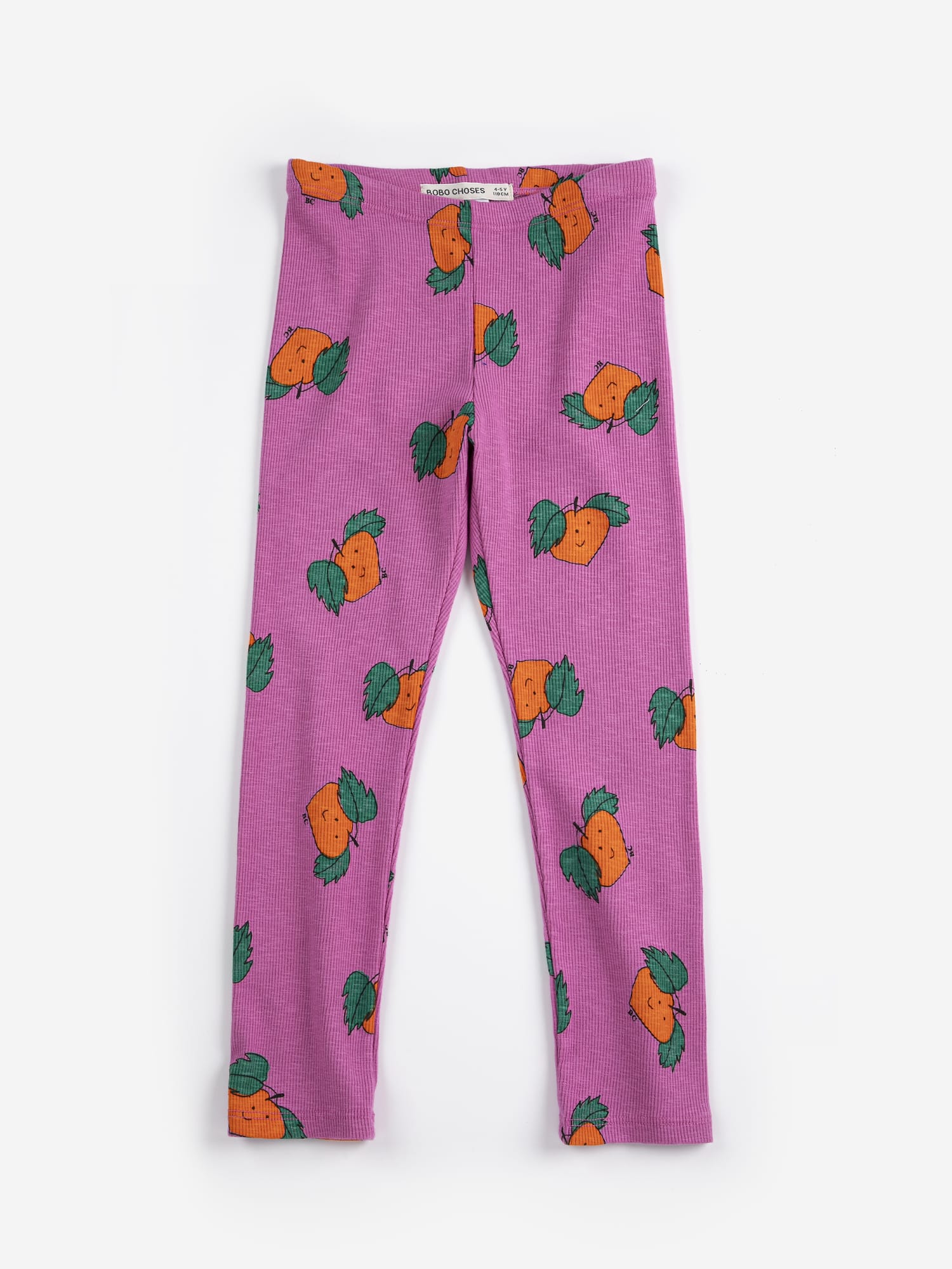 Bobo Choses Tangerine All Over Leggings