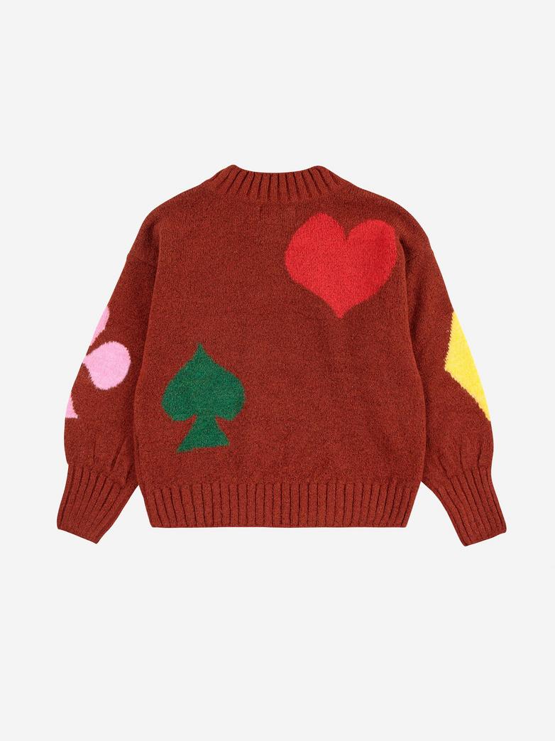 Bobo Choses Jacquard Turtle Neck Jumper Girls