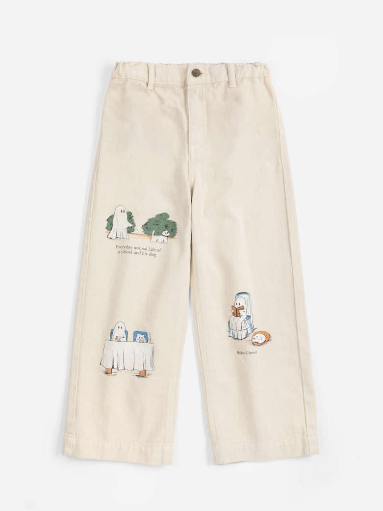 Bobo Choses Everyday Ghost Twill Pants