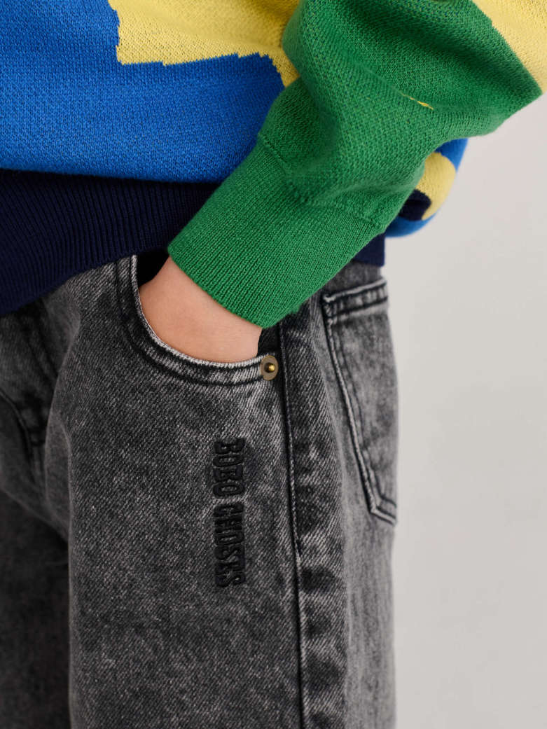 Bobo Choses Beast Tag Denim Pants