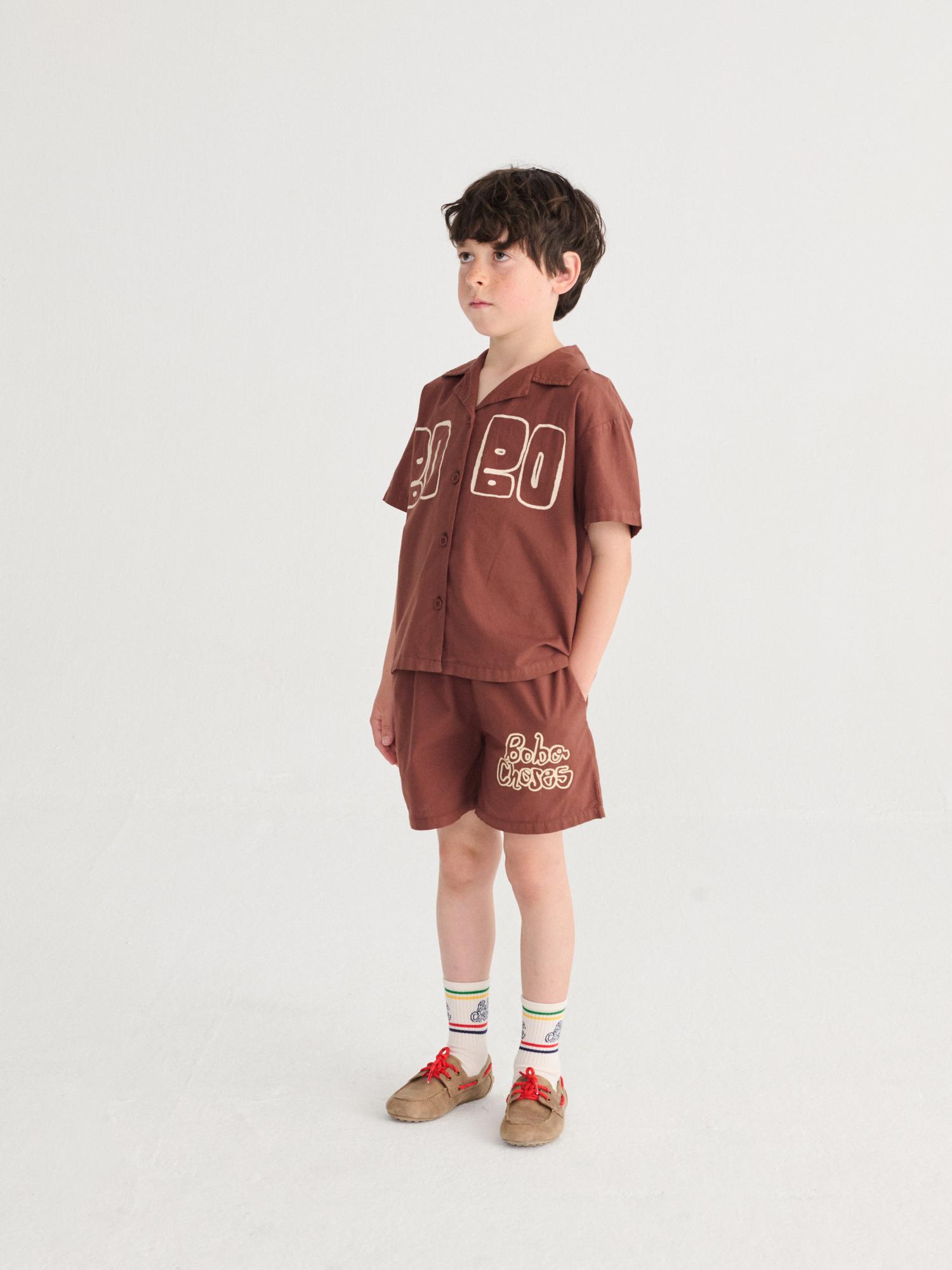 Bobo Choses By Hand Woven Bermuda Shorts