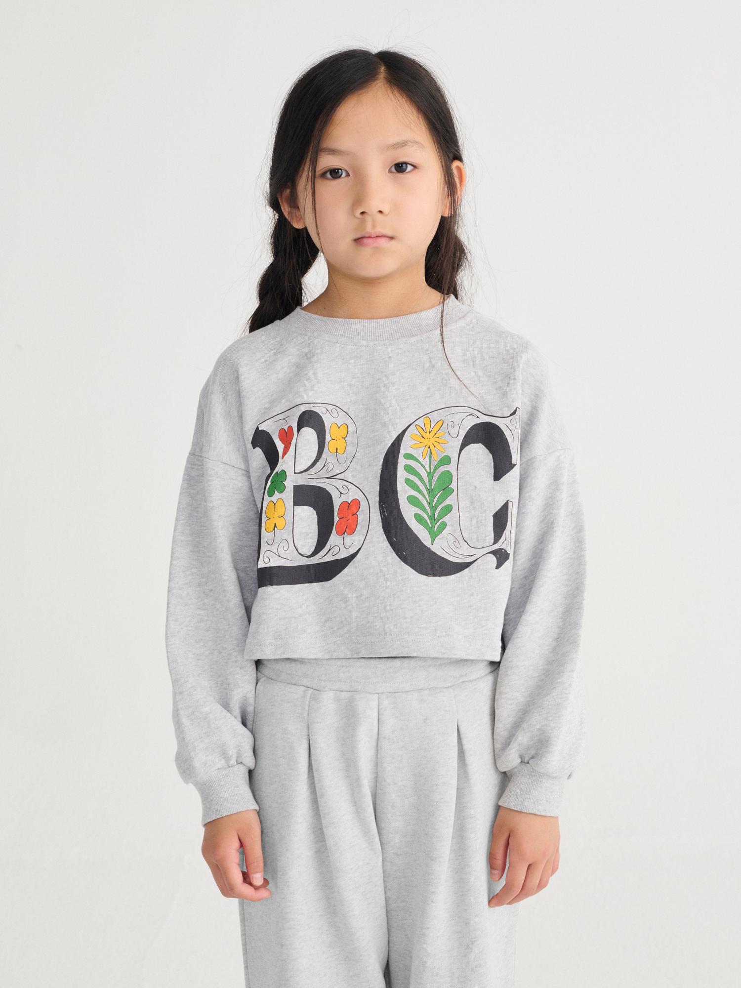 Bobo choses Spring Letters Cropped Sweatshirt