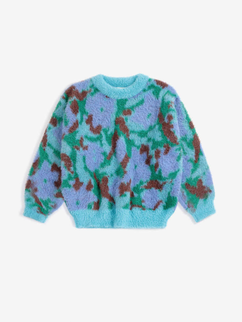 Bobo Choses Watercolor All Over Jacquard Jumper