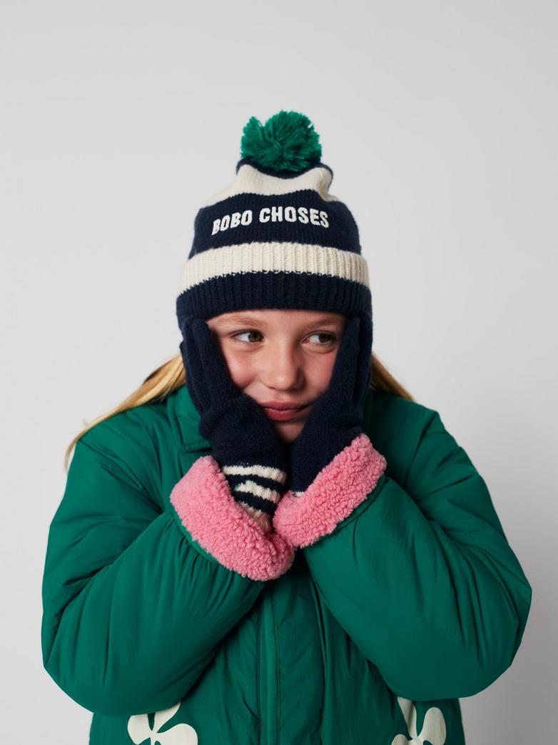Bobo Choses Striped Beanie Unisex