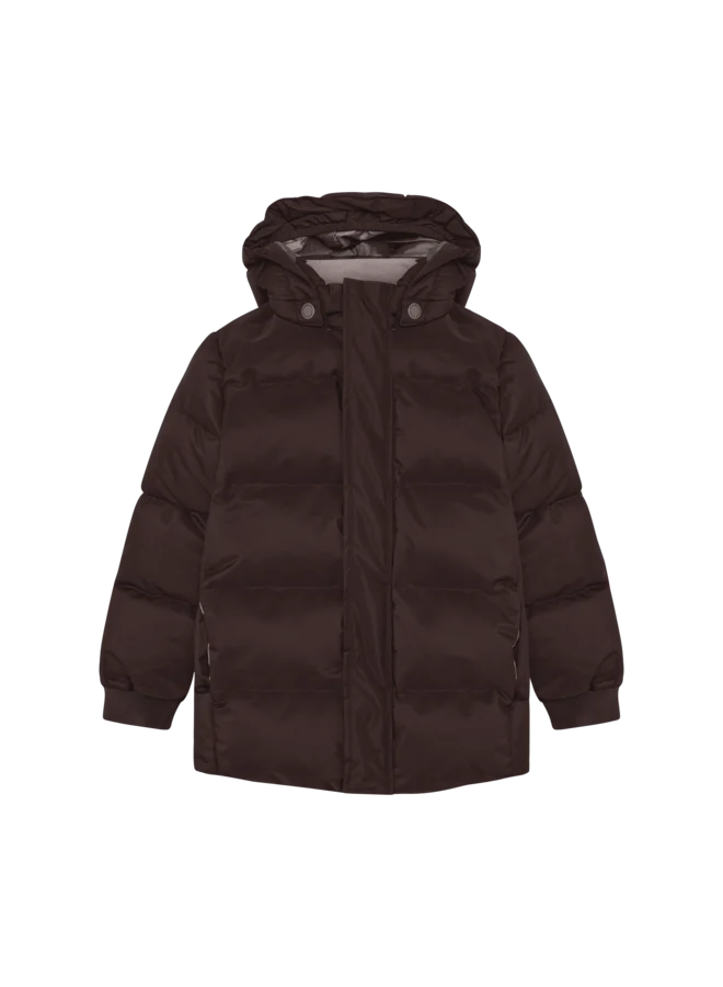 Enfant Jacket Quilt,Solid Coffee Bean