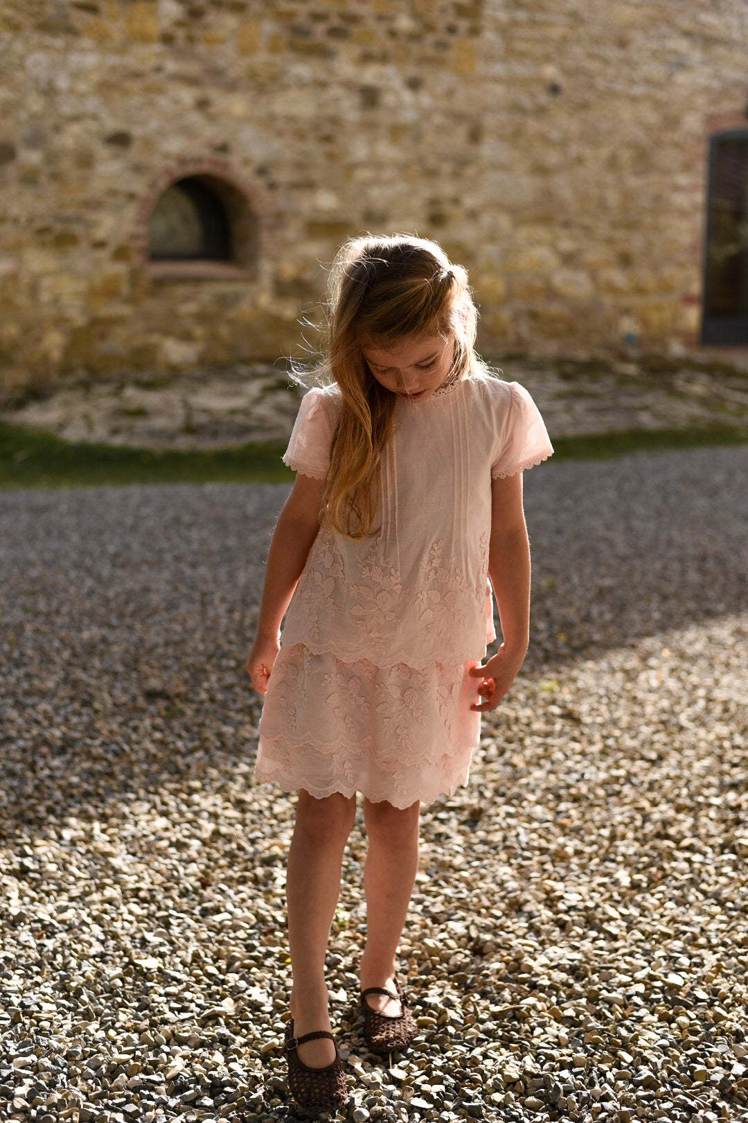 LRDM Petits Mia Top Pearl Pink
