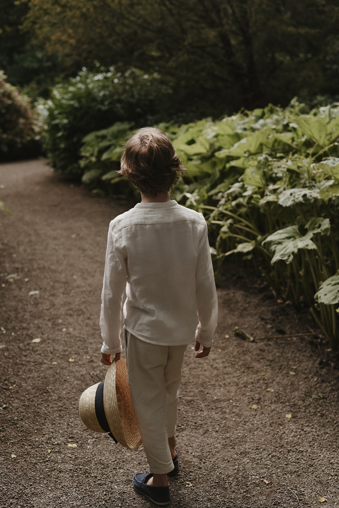 LRDM Petite Louis Chino Antique White Boys