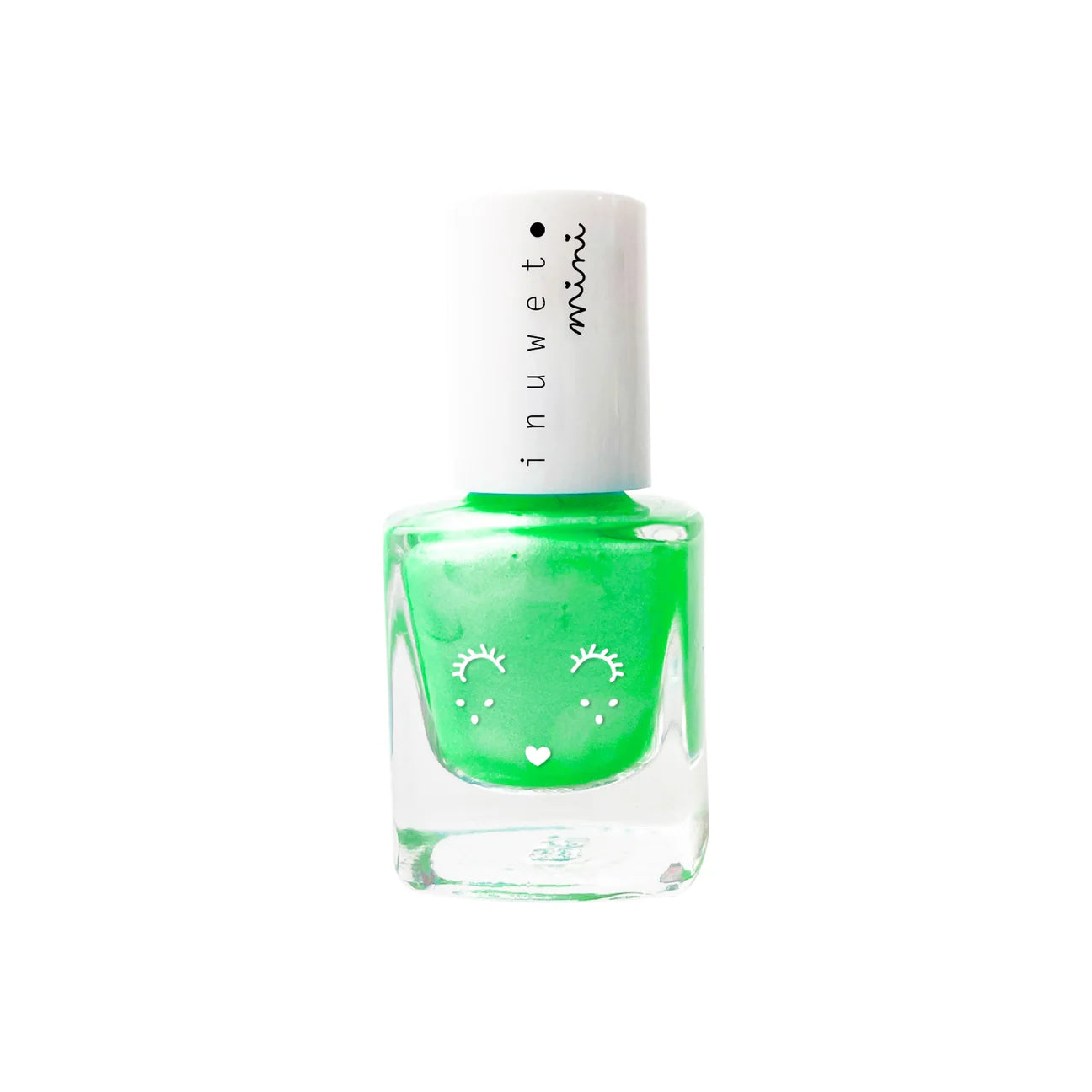 Inuwet nail polish neon green watermelon