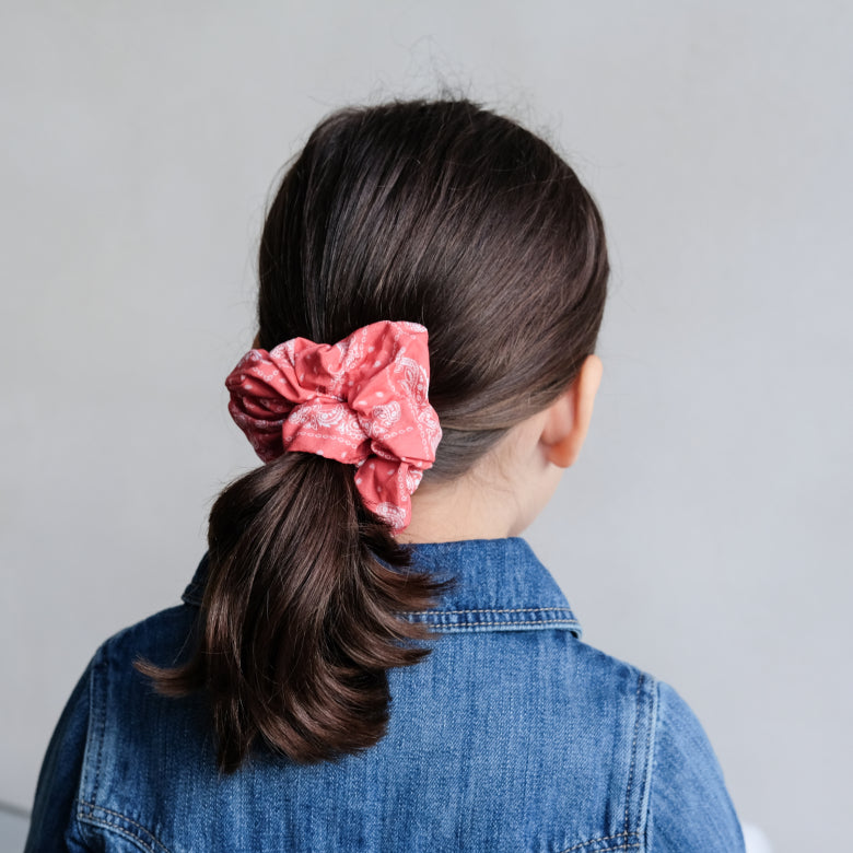 Mimi & Lula Bandana Scrunchie Red