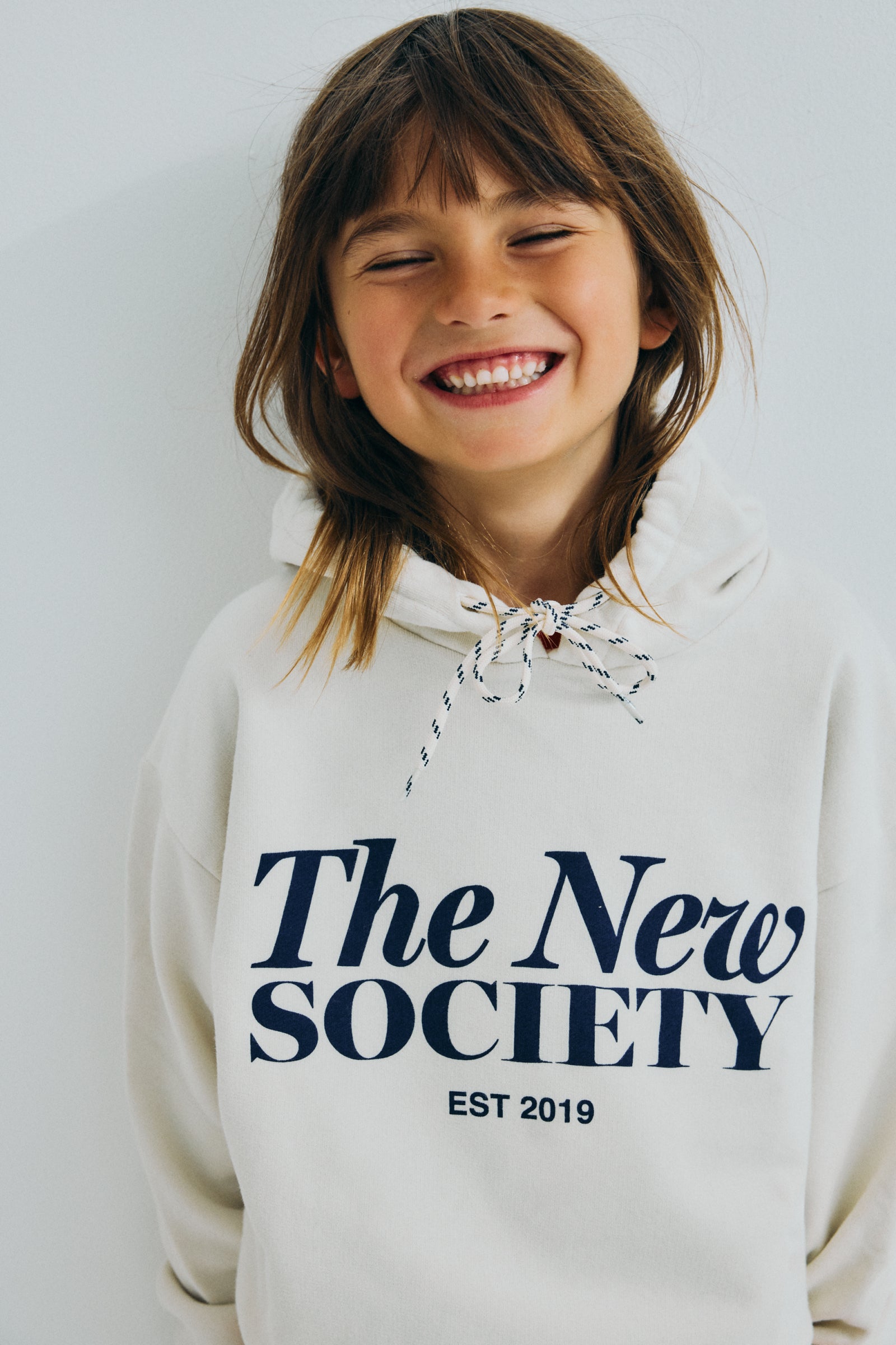 The New Society Bonsai Hoodie Ecru