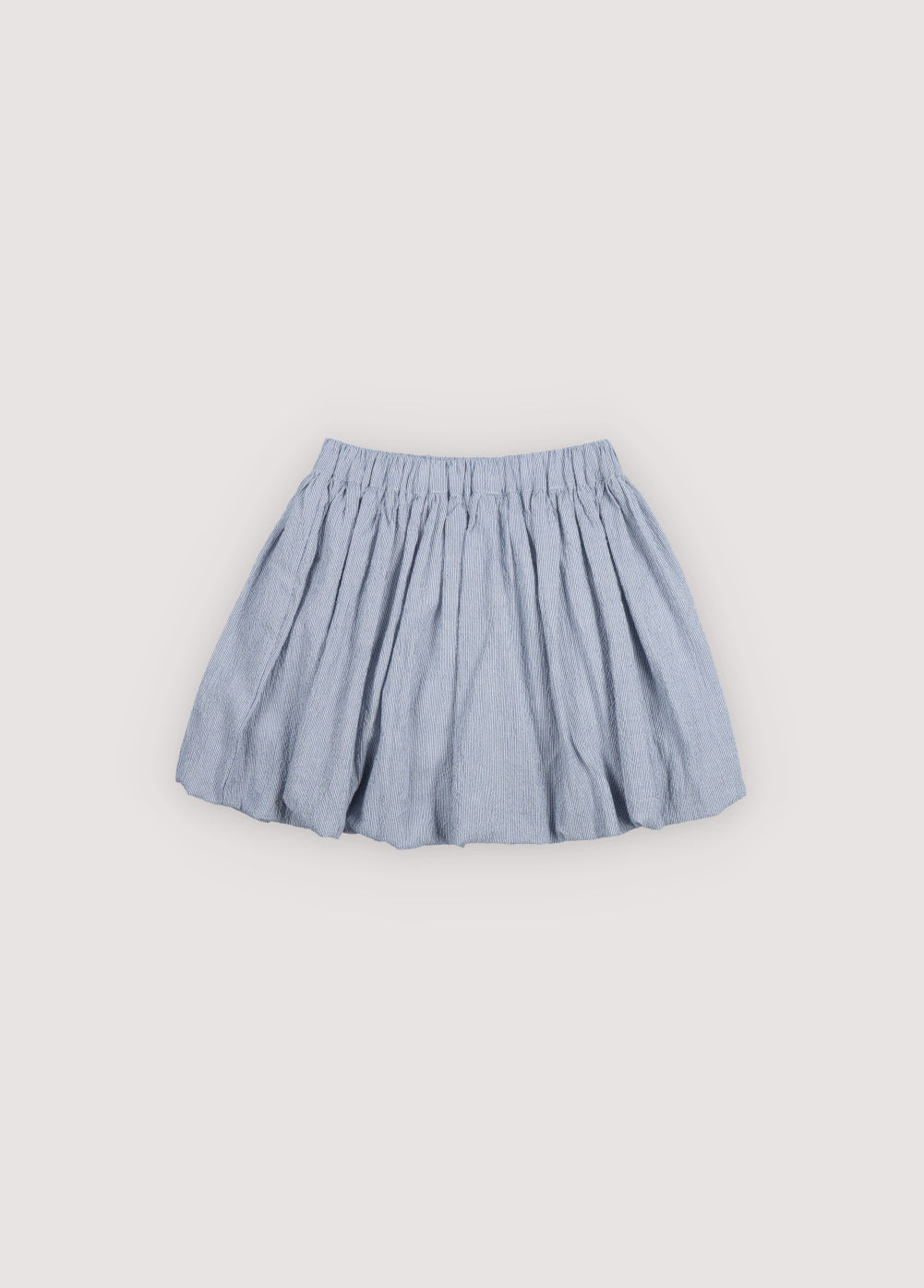 The New Society Cloe Teen Skirt Summer Midnight Pinstripes