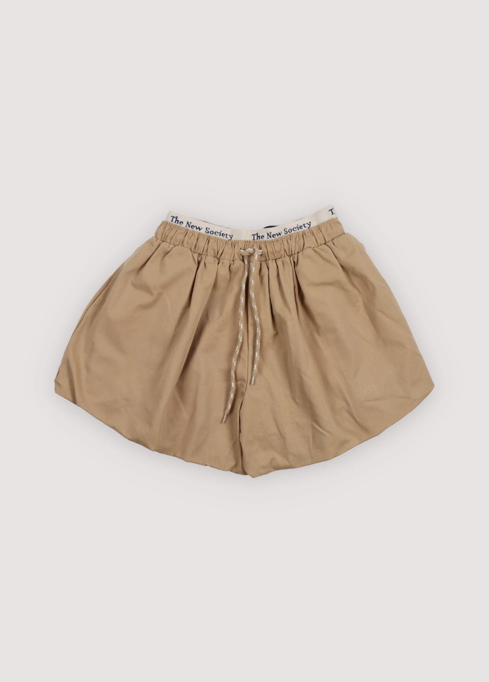 The New Society Gorse Teen Short Camel Sand