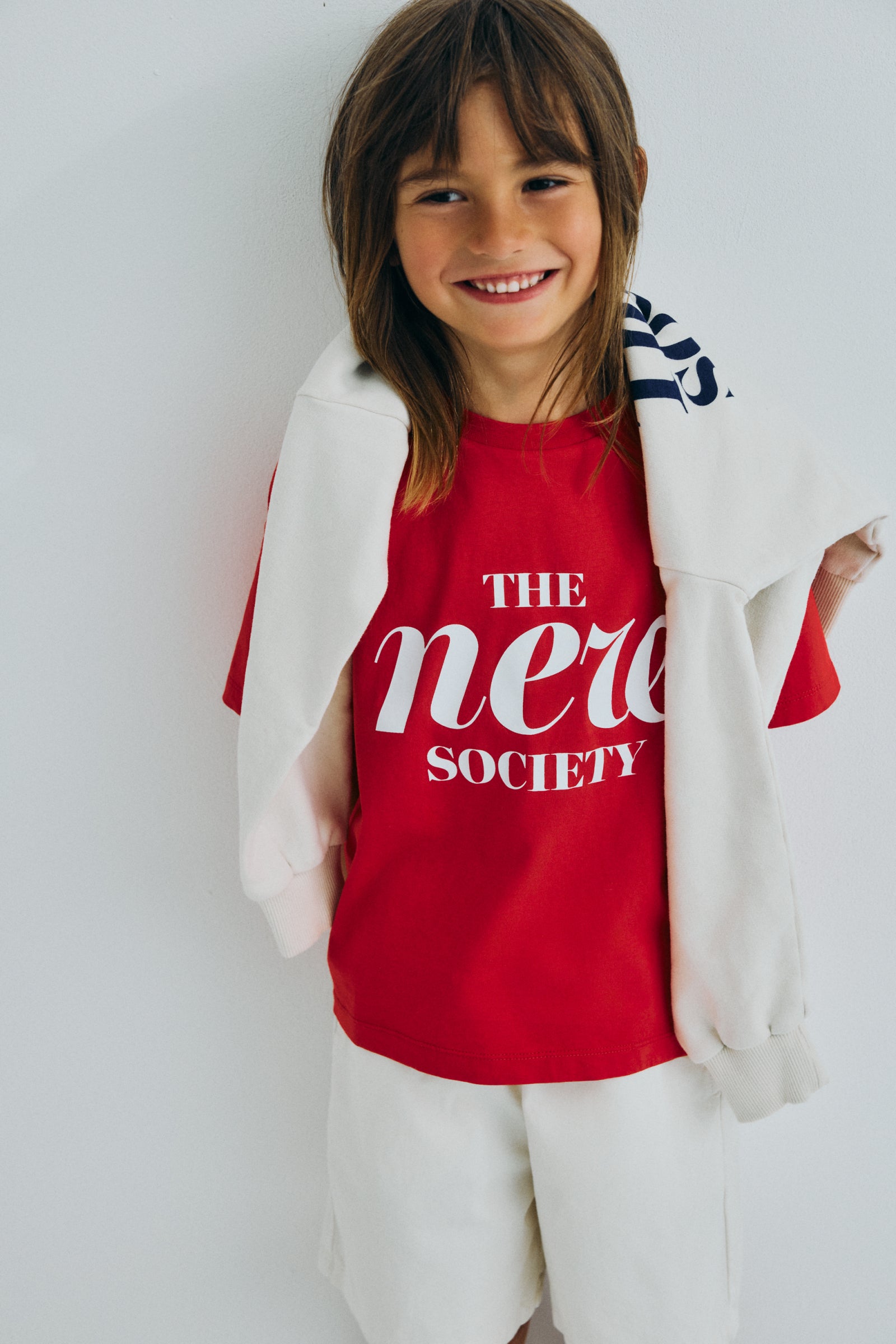The New Society Maca T-shirt Tullip Red