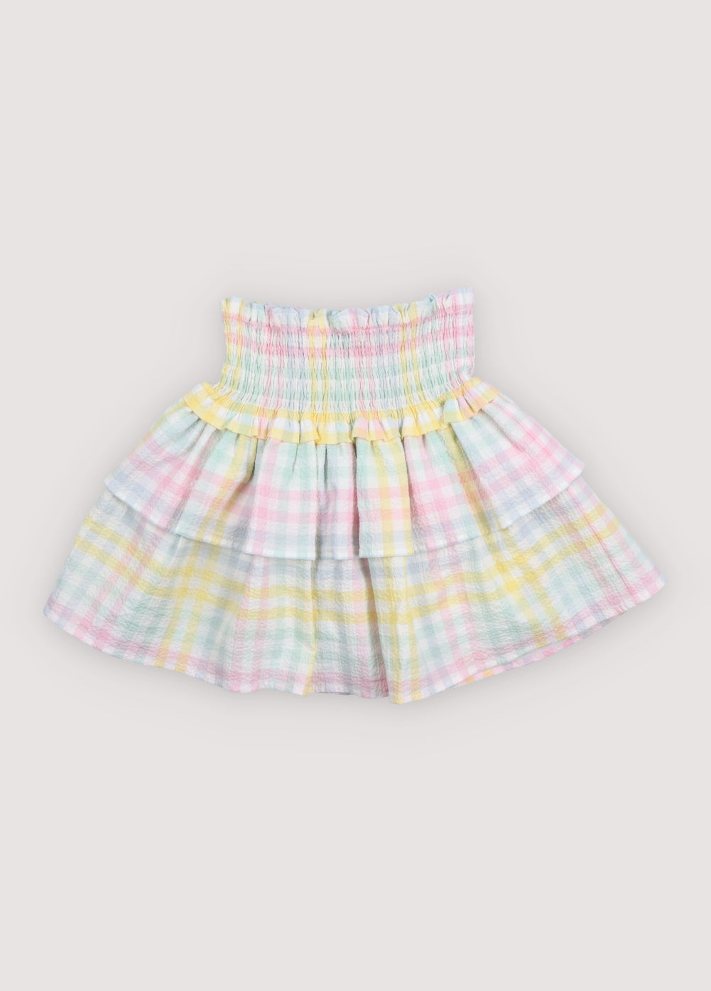 The New Society Mallow Skirt Mallow Check