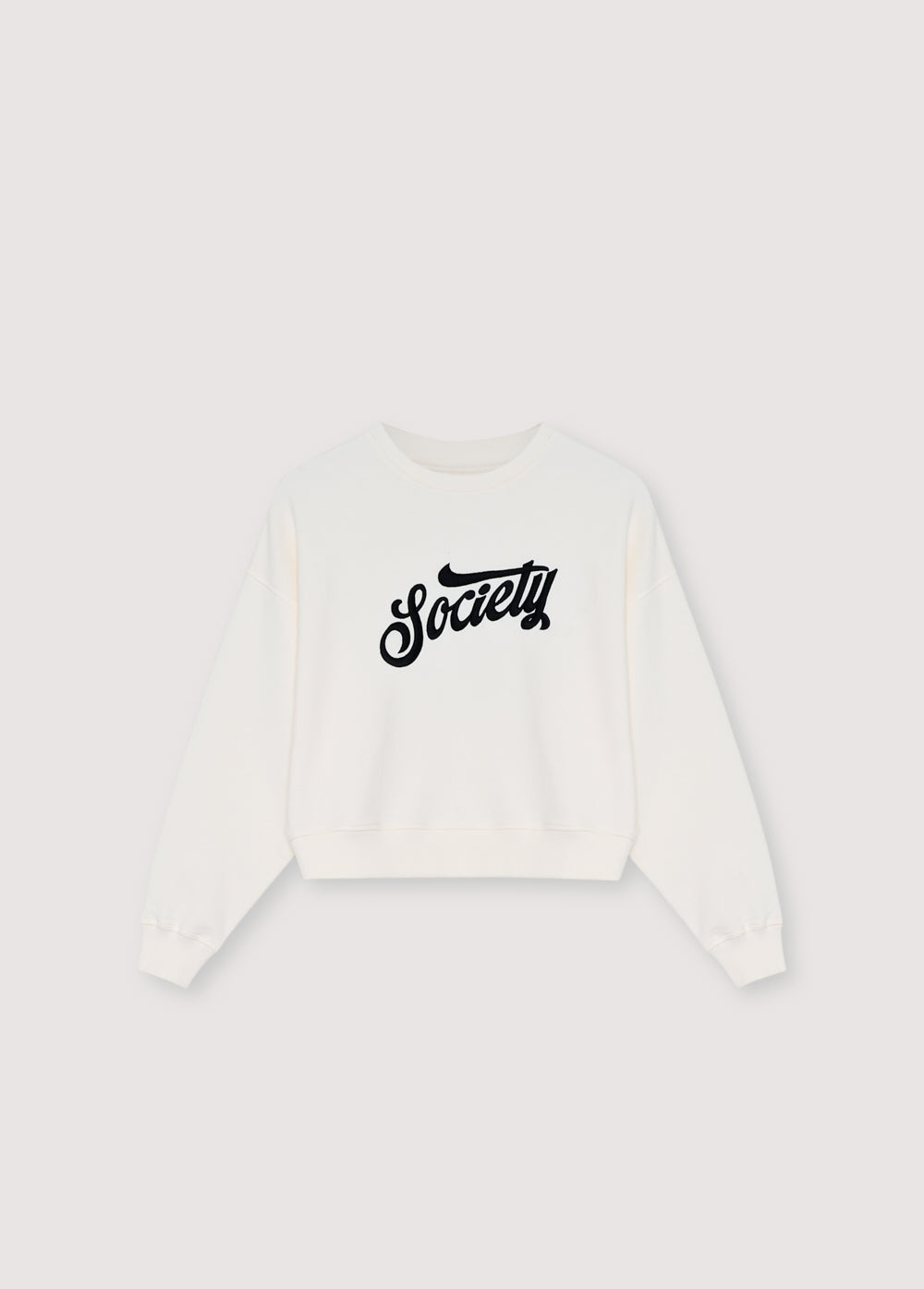 The New Society Mazus Teen Sweatshirt Ecru