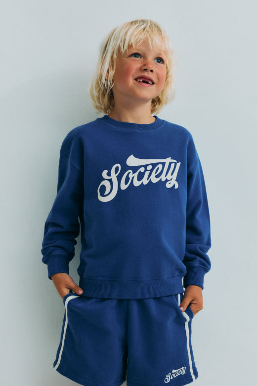 The New Society Tilo Bermuda/Short Deep Sea Blue