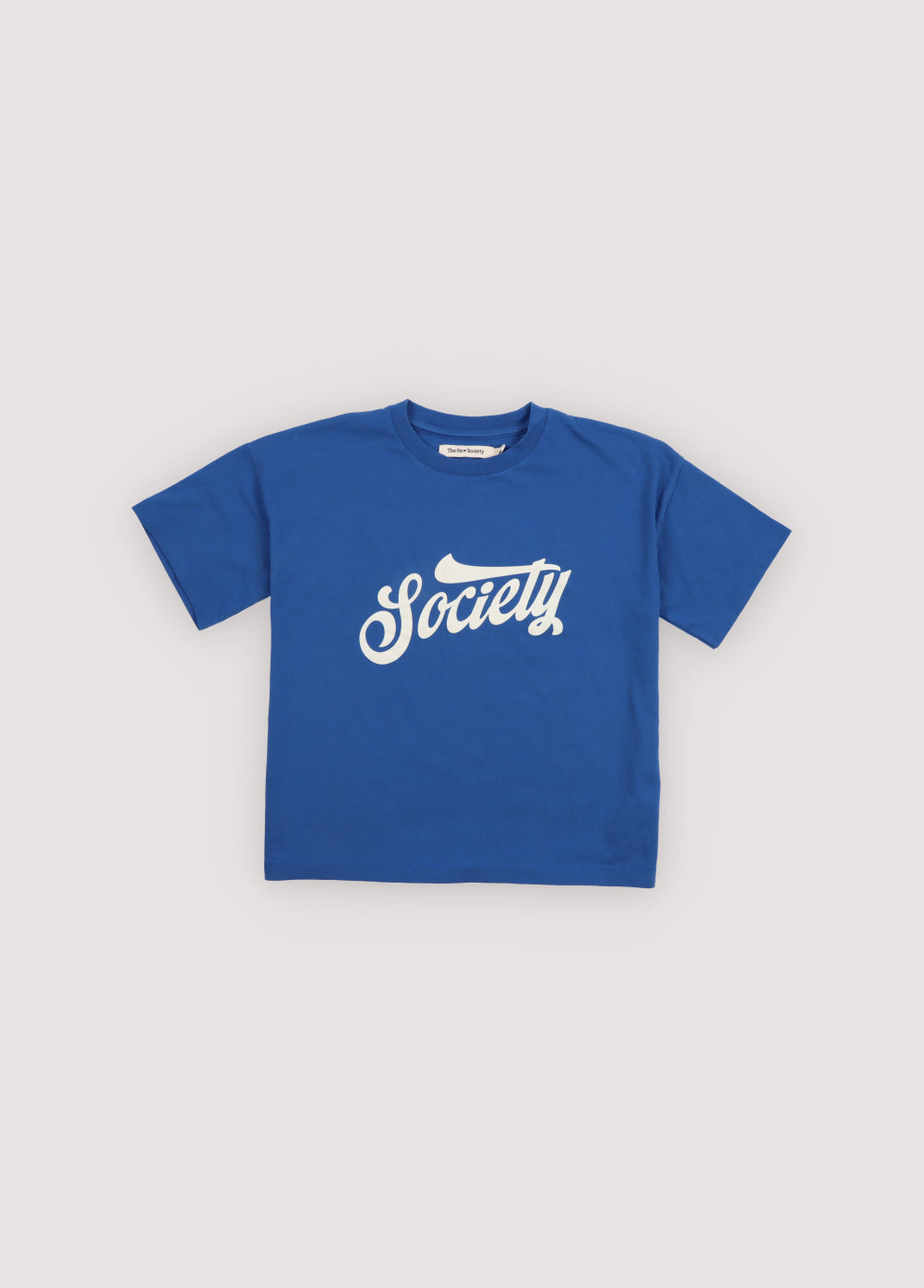 The New Society Tilo T-shirt Deep Sea Blue