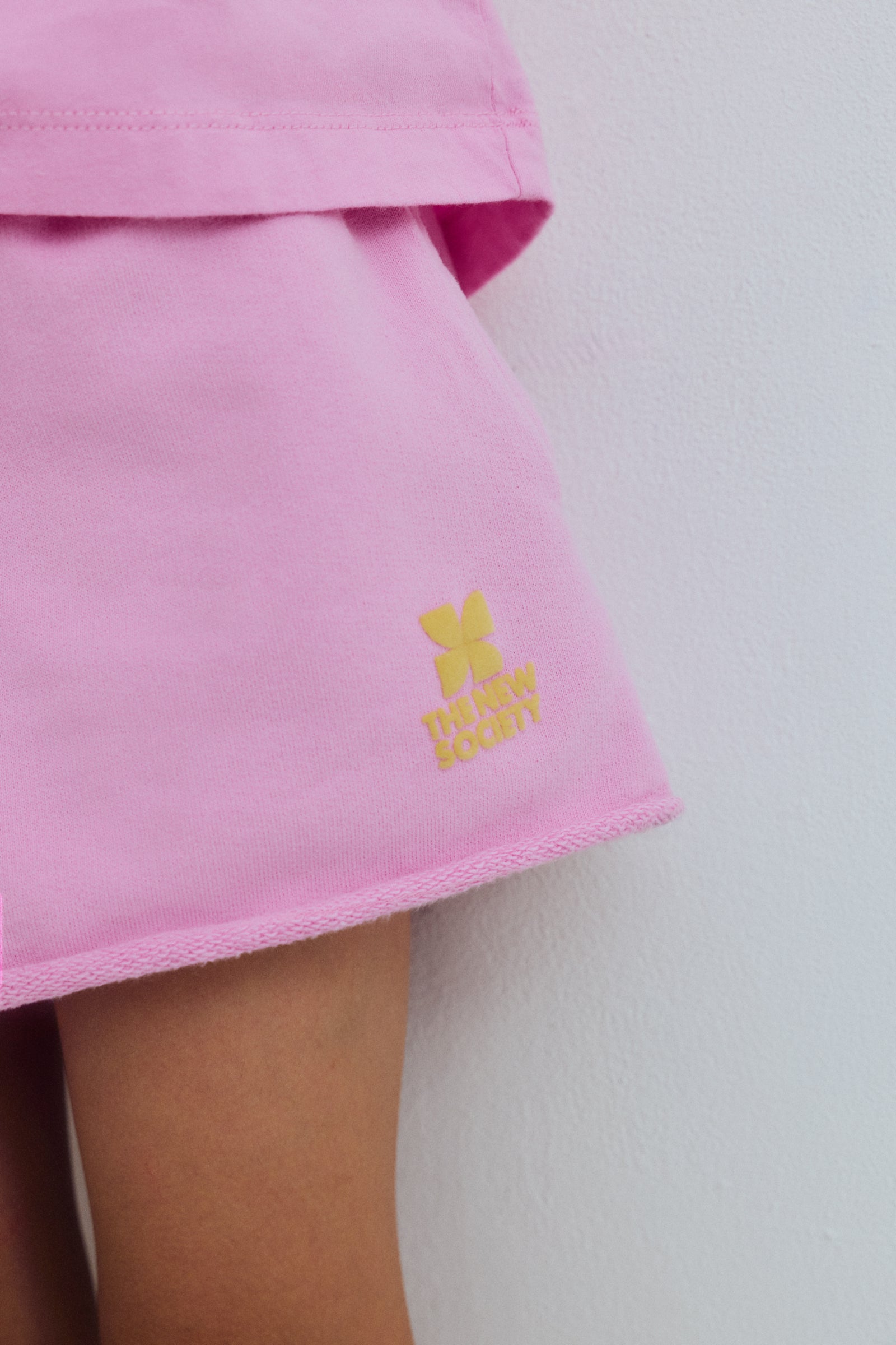 The New Society Logo Short Pink Lavender