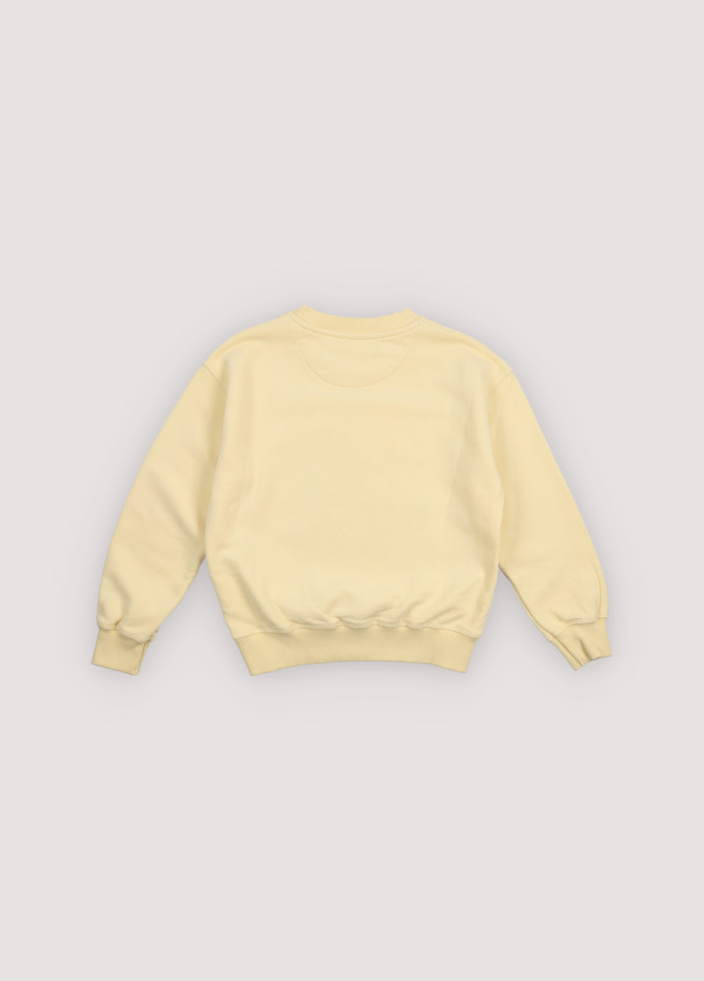 The New Society Logo Sweatshirt Soft Lemon