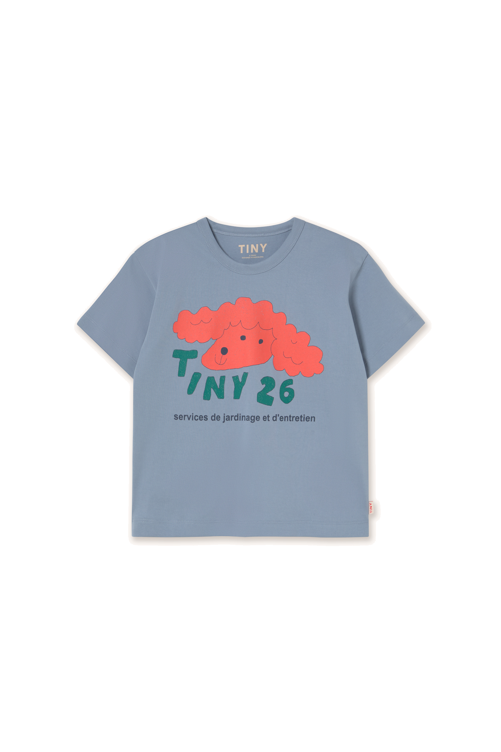 Tiny Cottons Red Dog Graphic T-shirt
