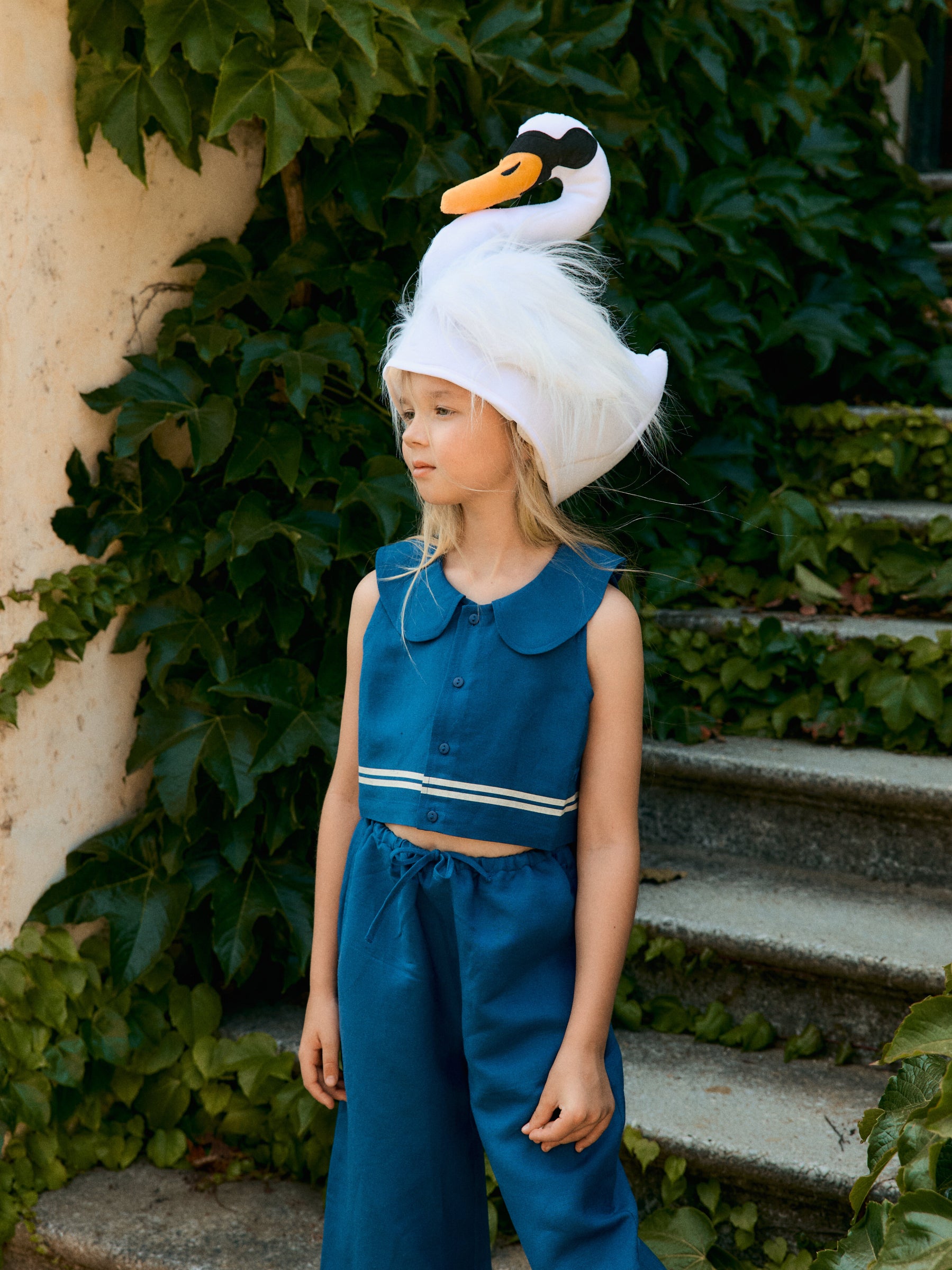 Tiny Cottons Stripes Cropped T-shirt