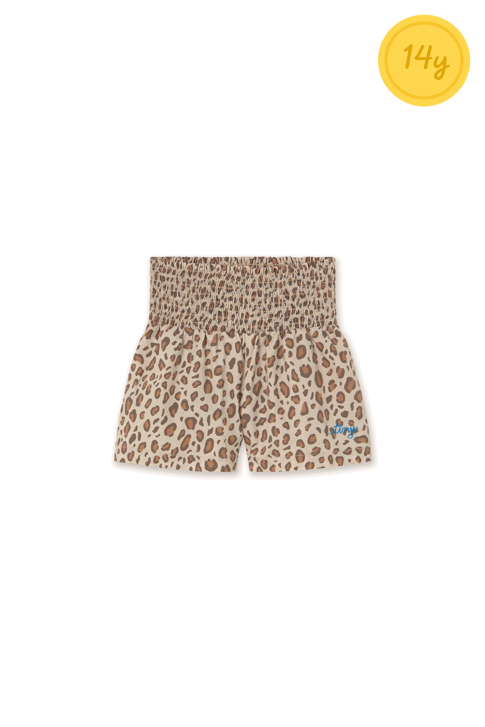 Tiny Cottons Animal Print Smock Shorts