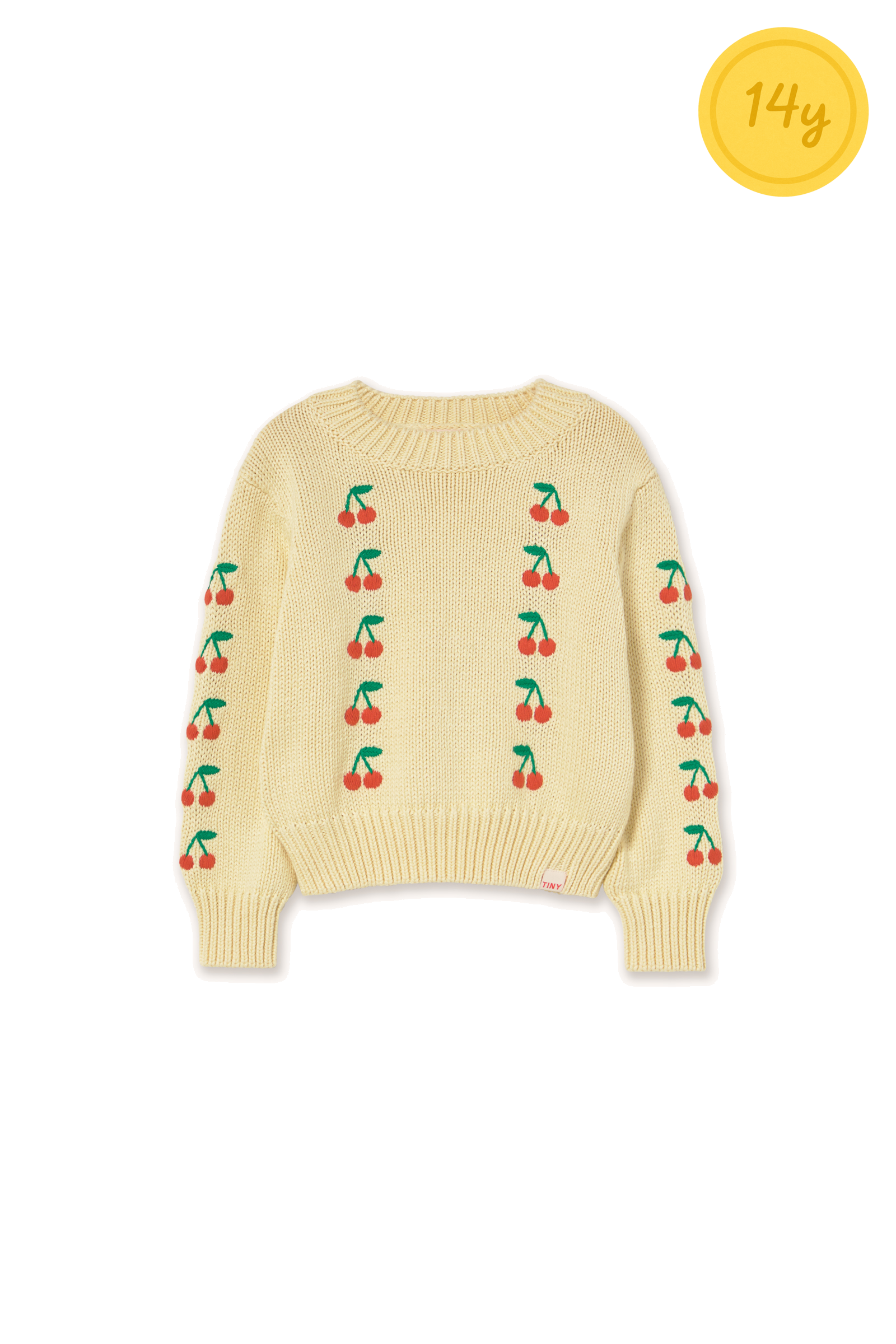 Tiny Cottons Mini Cherries Sweater