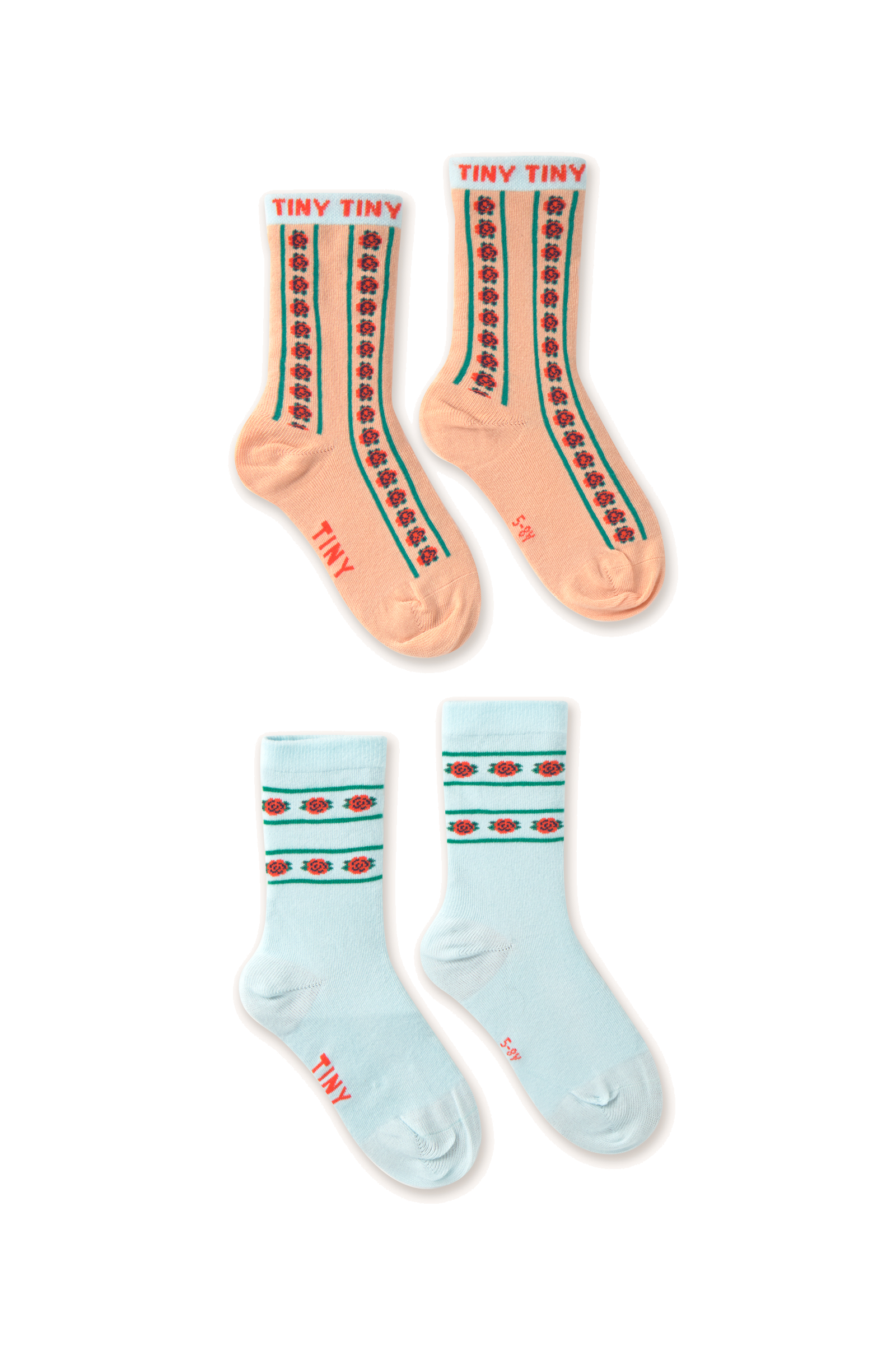 Tiny Cottons Roses Medium Socks Baby