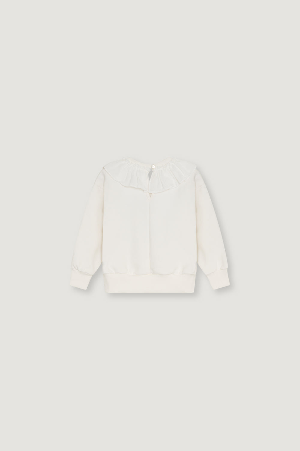 The New Society Row Sweatshirt Whisper White