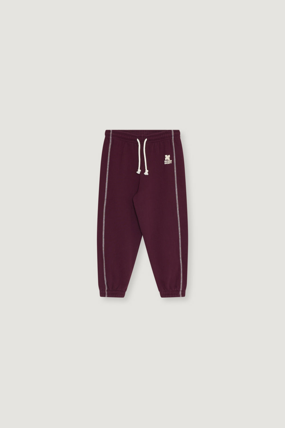 The New Society Logo Jogging Pants Winetasting