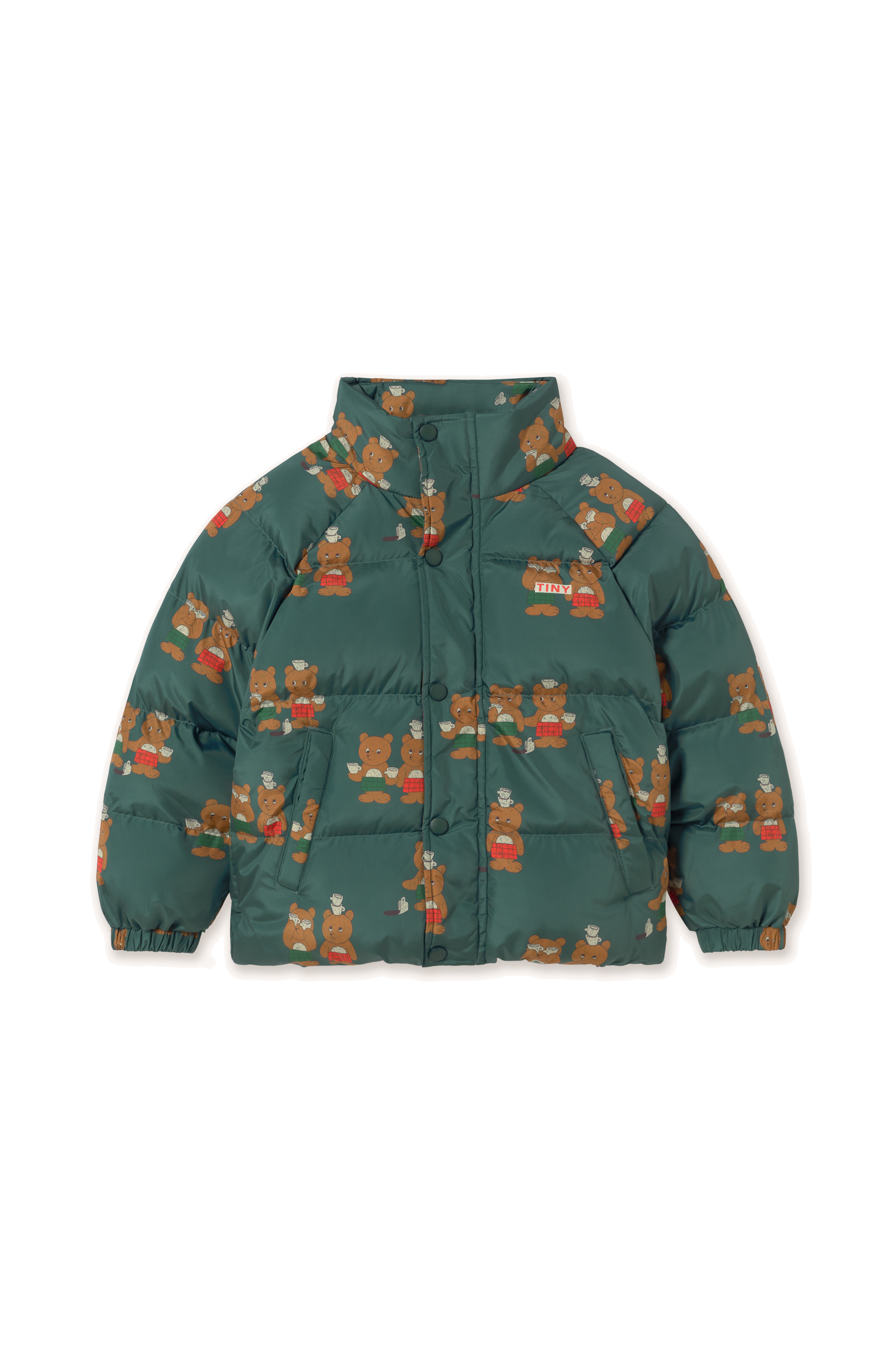 Tiny Cottons Tea Room Short Padded Jacket