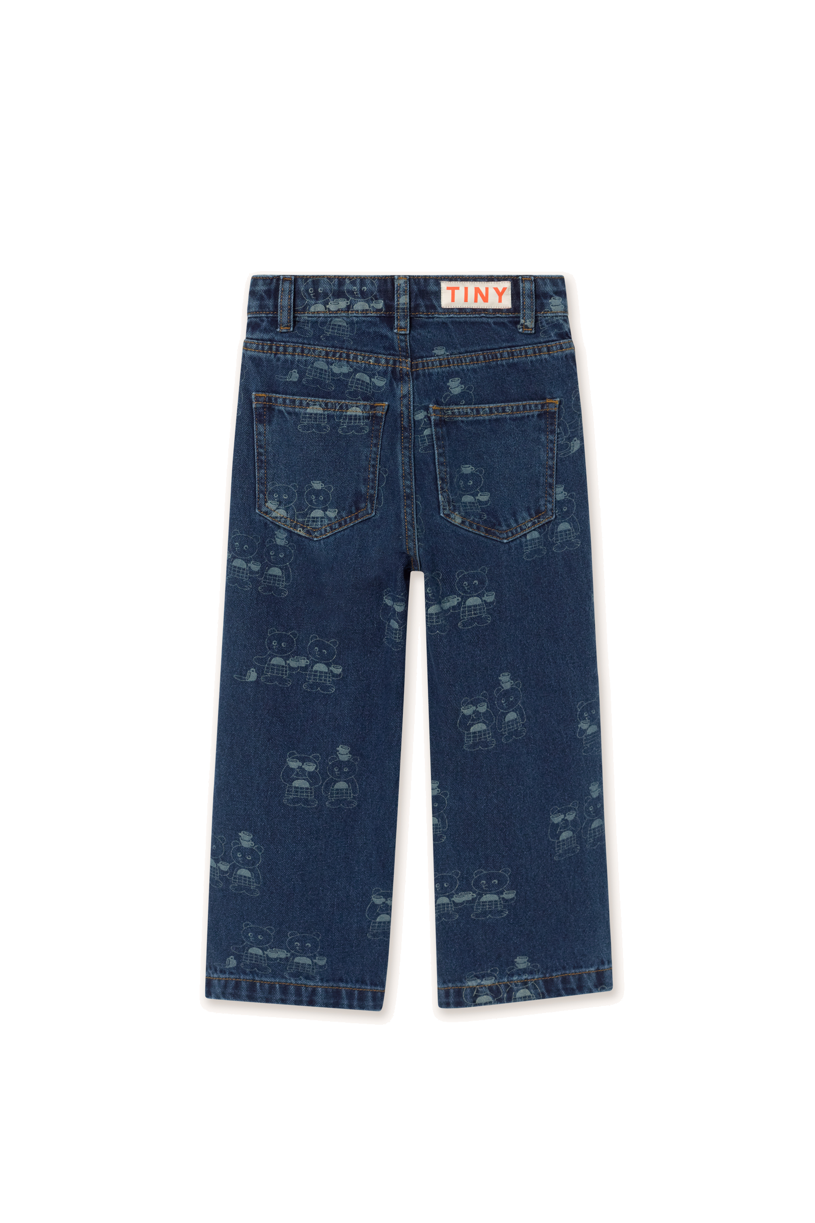 Tiny Cottons Tea Room 2 Straight Denim Pants