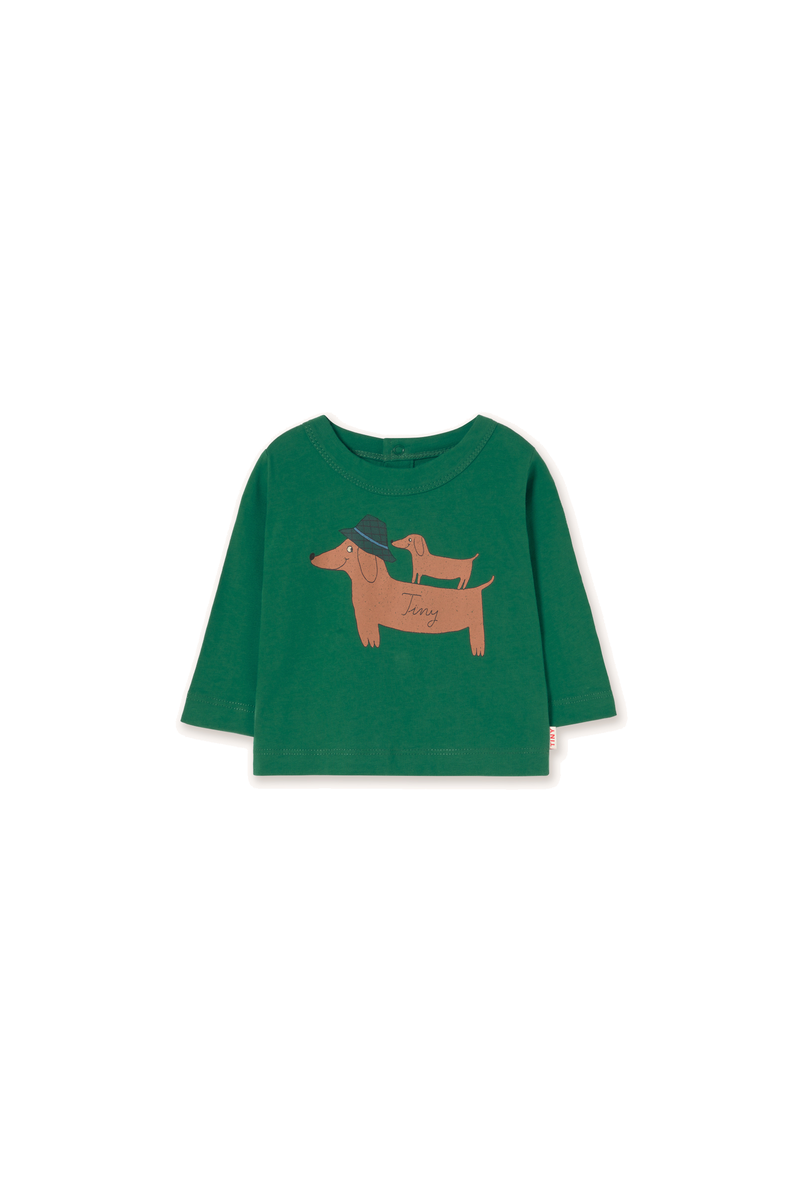 Tiny Cottons Two Dogs Graphic Baby Tee