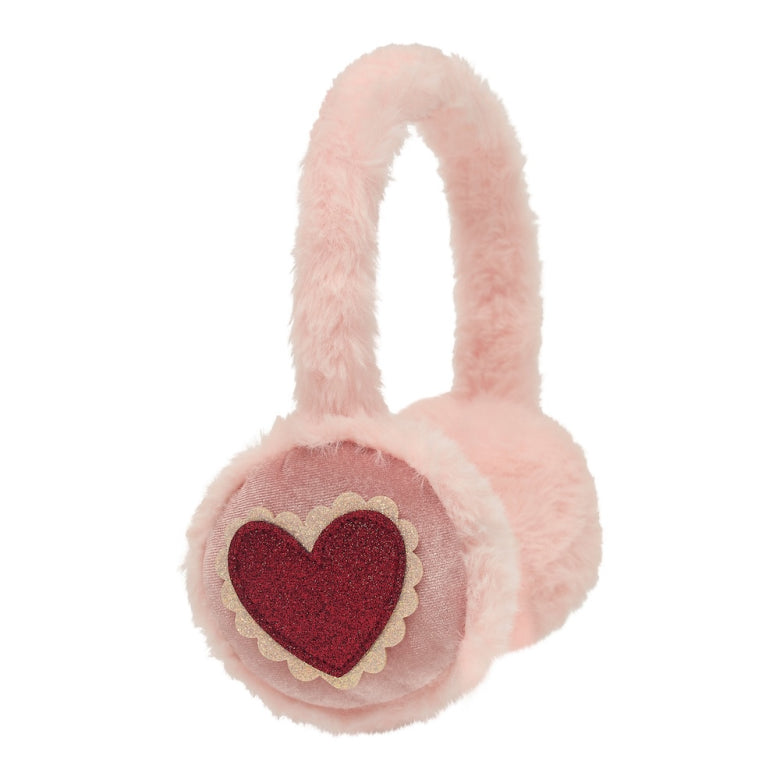 Mimi & Lula Creamy Heart Earmuffs