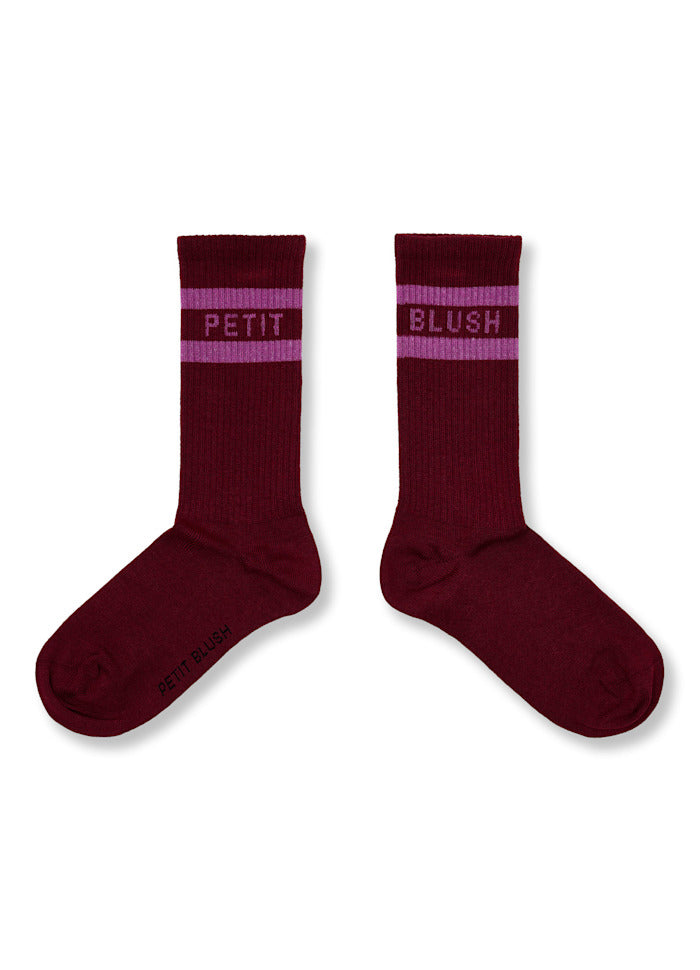 Petit Blush Sport Sokken Garnet/Orchid